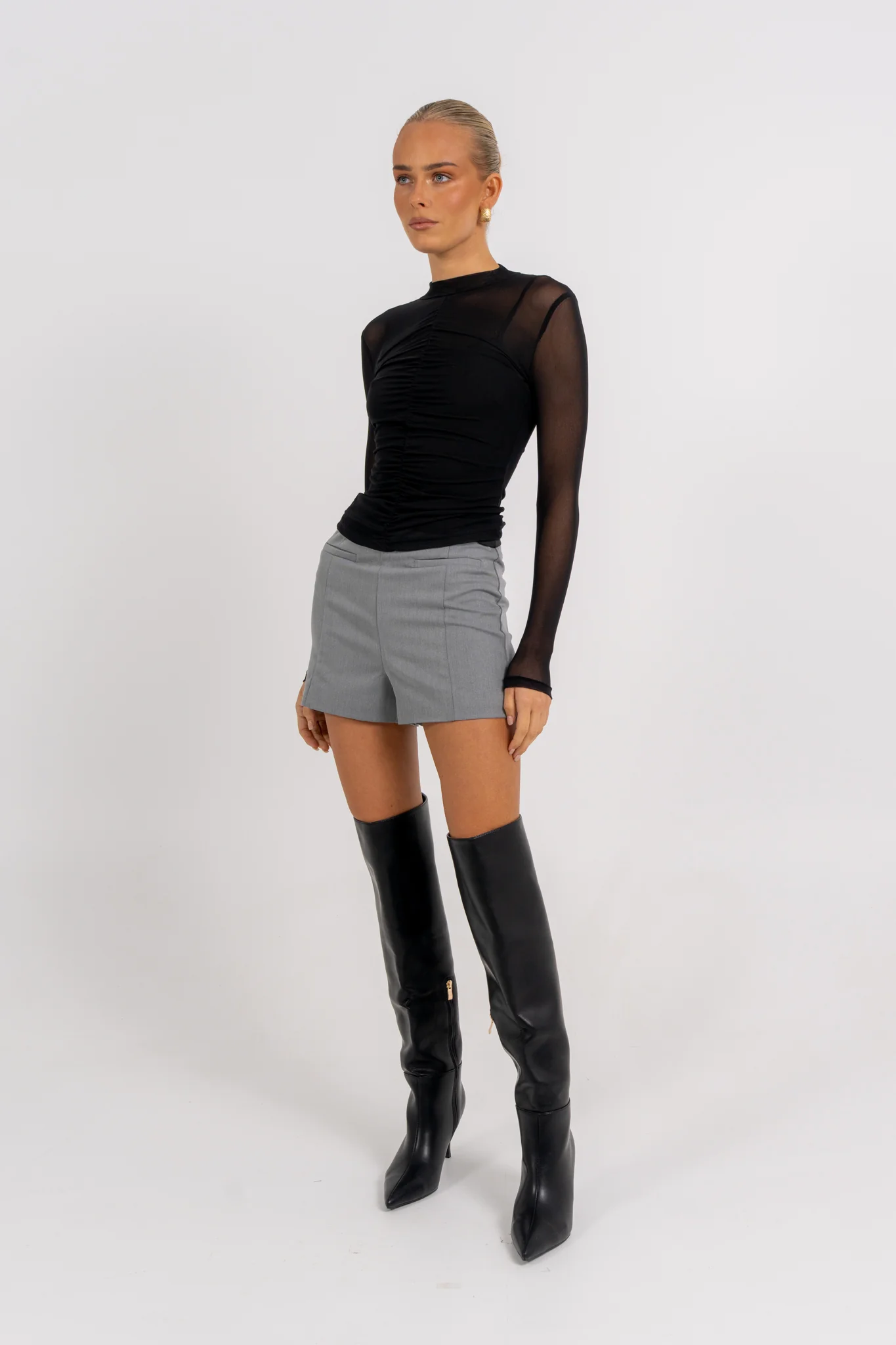 Aida Shorts Grey
