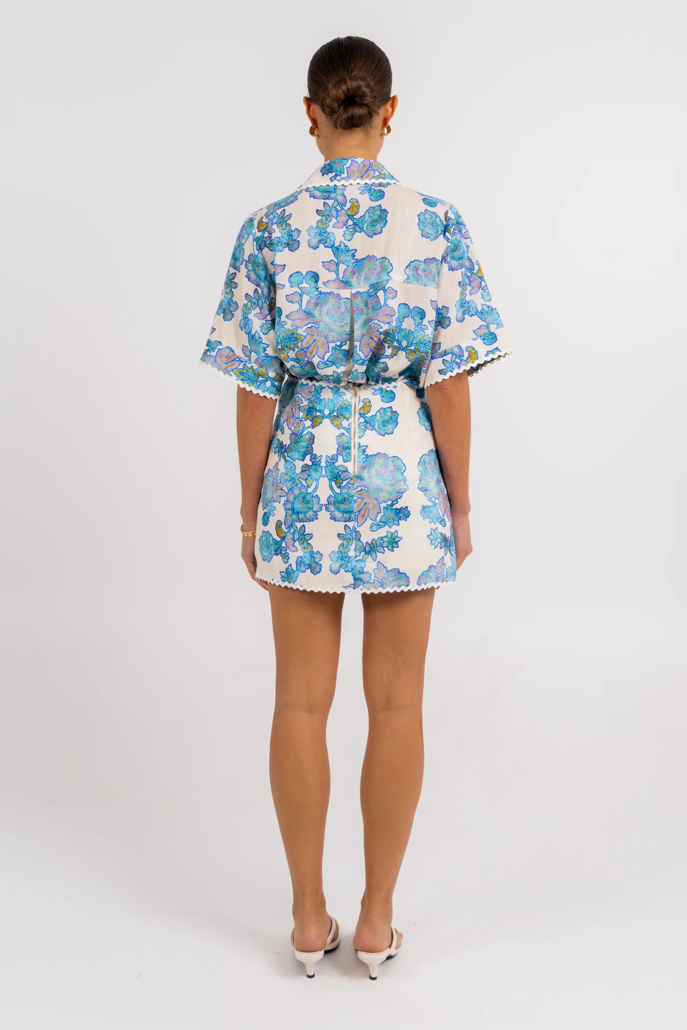 Aprire Mini Skirt Inkora Print - Image 3