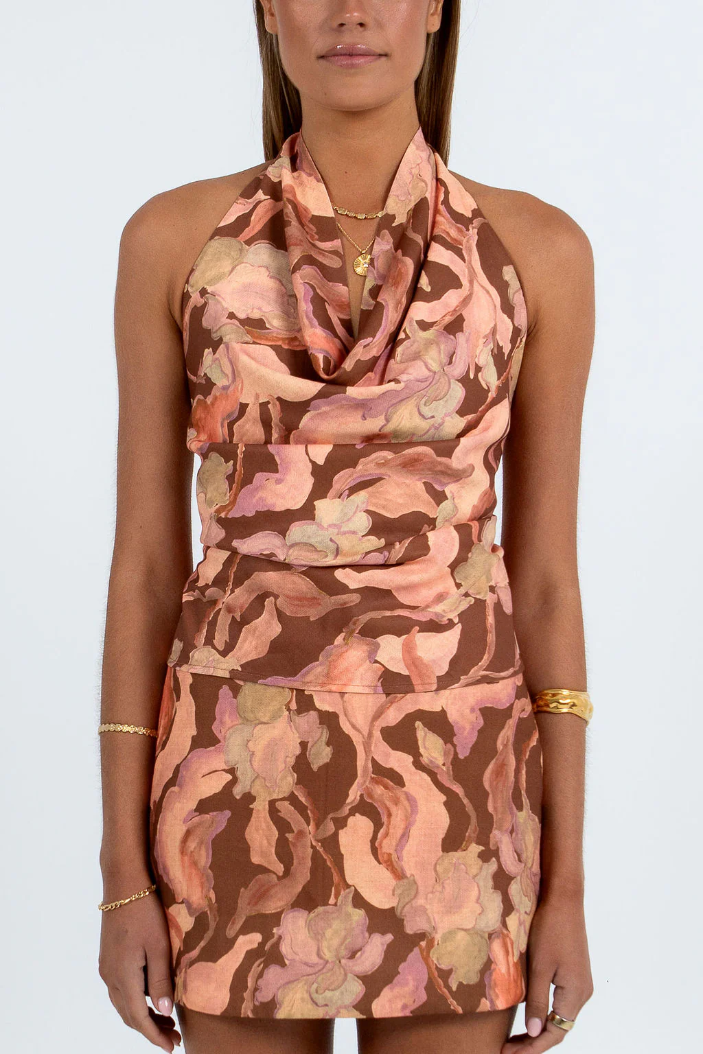 Arabelle Mini Skirt Daydream Print - Image 11