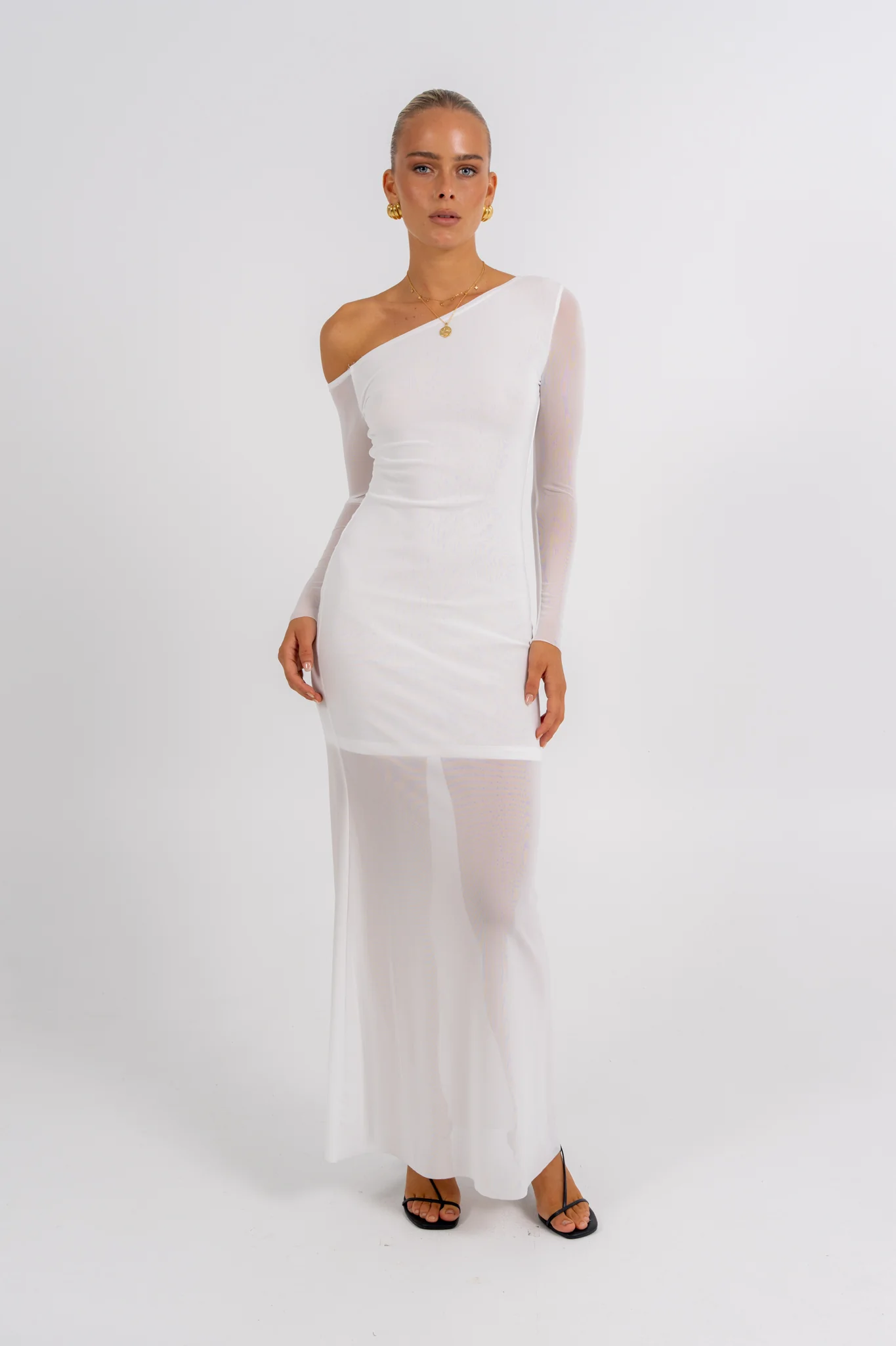 Atoir Maxi Dress White - Image 3