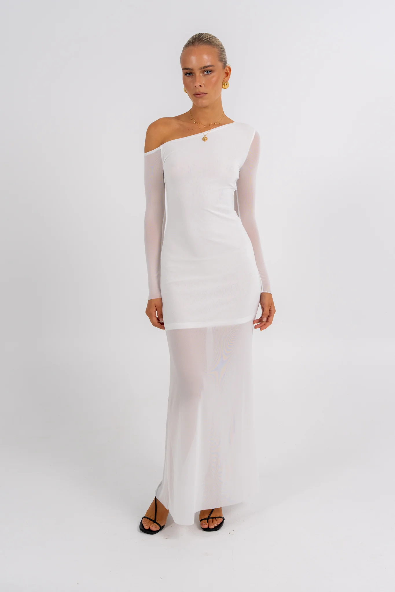 Atoir Maxi Dress White - Image 7