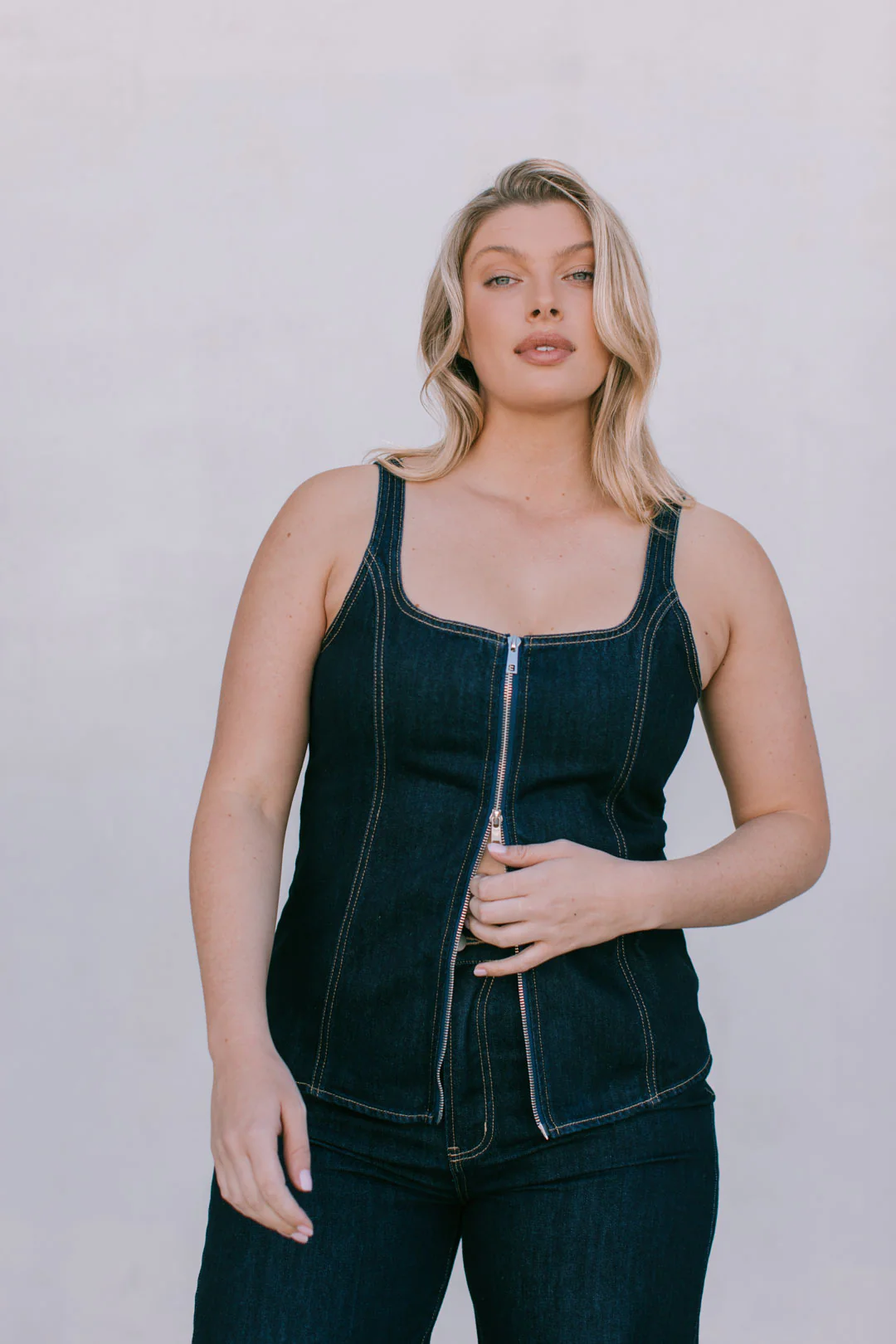 Ava Top Indigo - Image 12