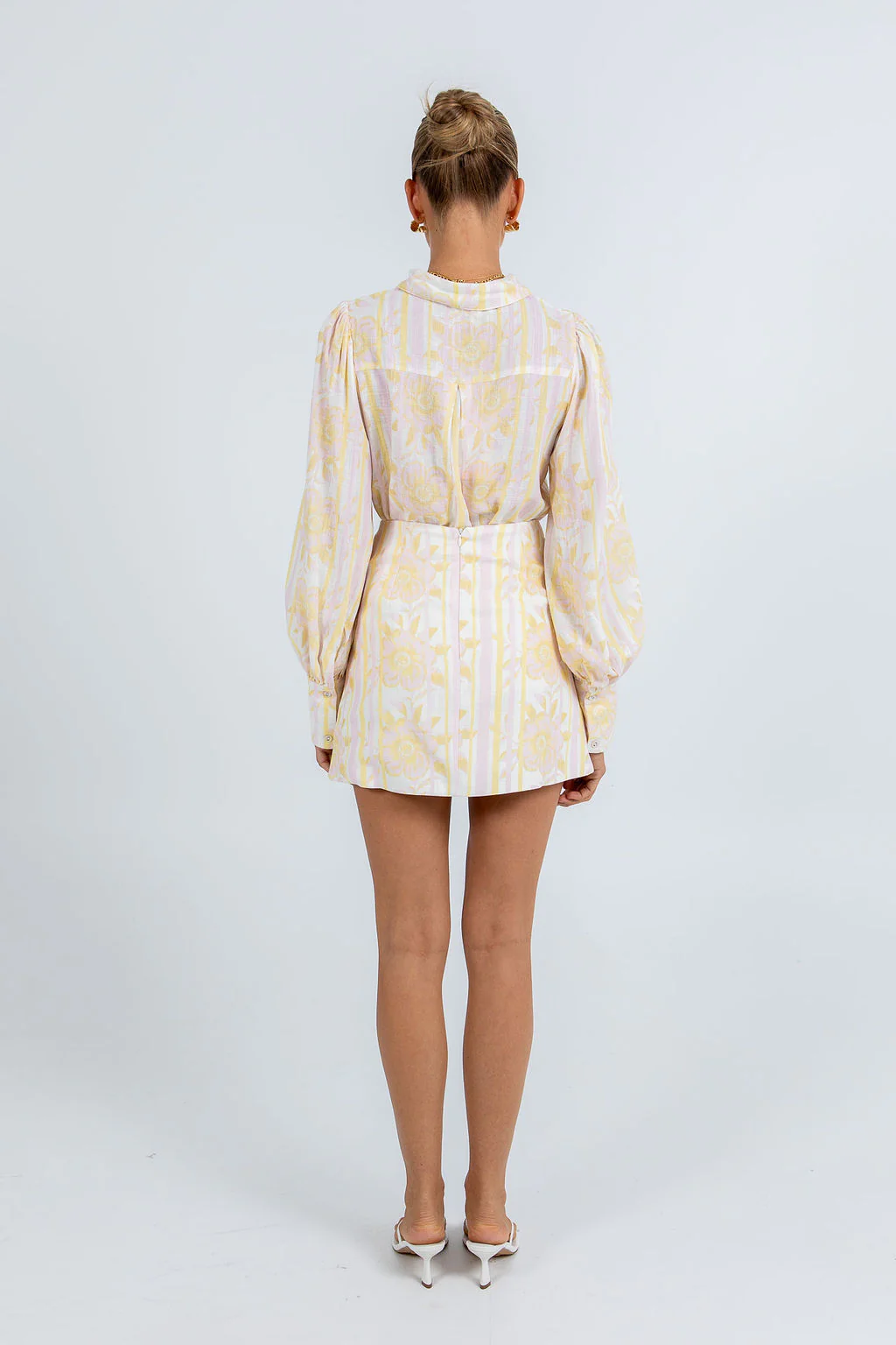 Bailee Shirt Lemon Floral - Image 5