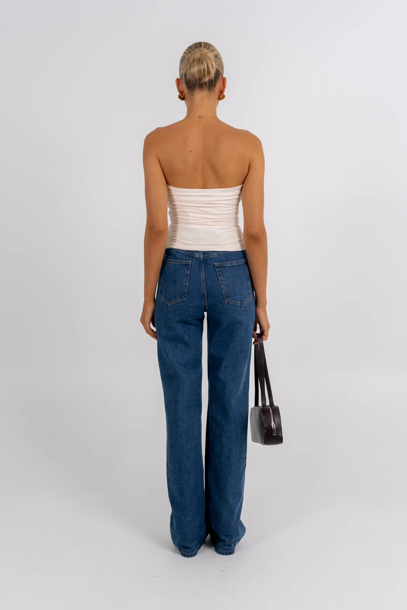 Bannie Strapless Top Cream - Image 7