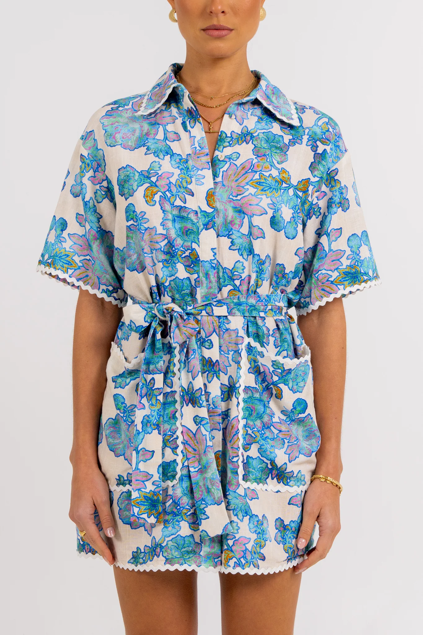 Bello Mini Dress Inkora Print - Image 4