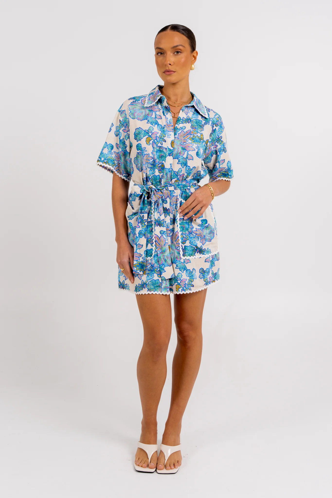 Bello Mini Dress Inkora Print - Image 6