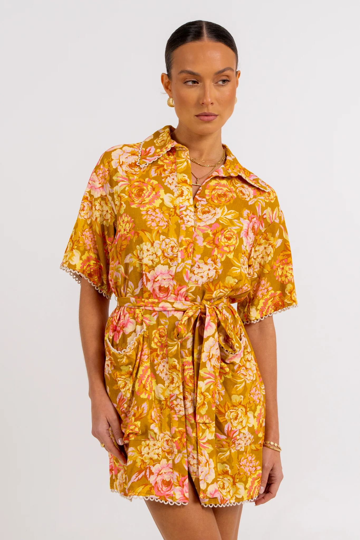 Bello Mini Dress Hinterbloom Print - Image 15
