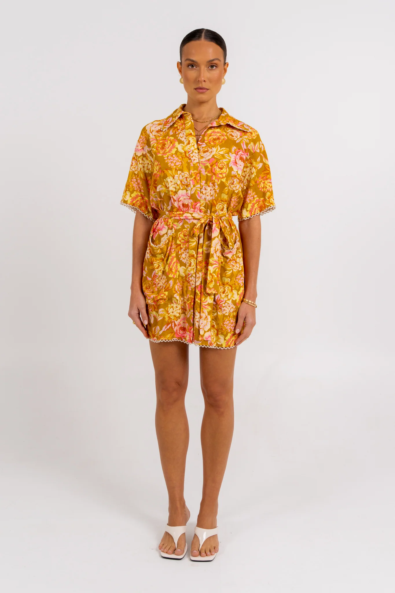 Bello Mini Dress Hinterbloom Print - Image 2