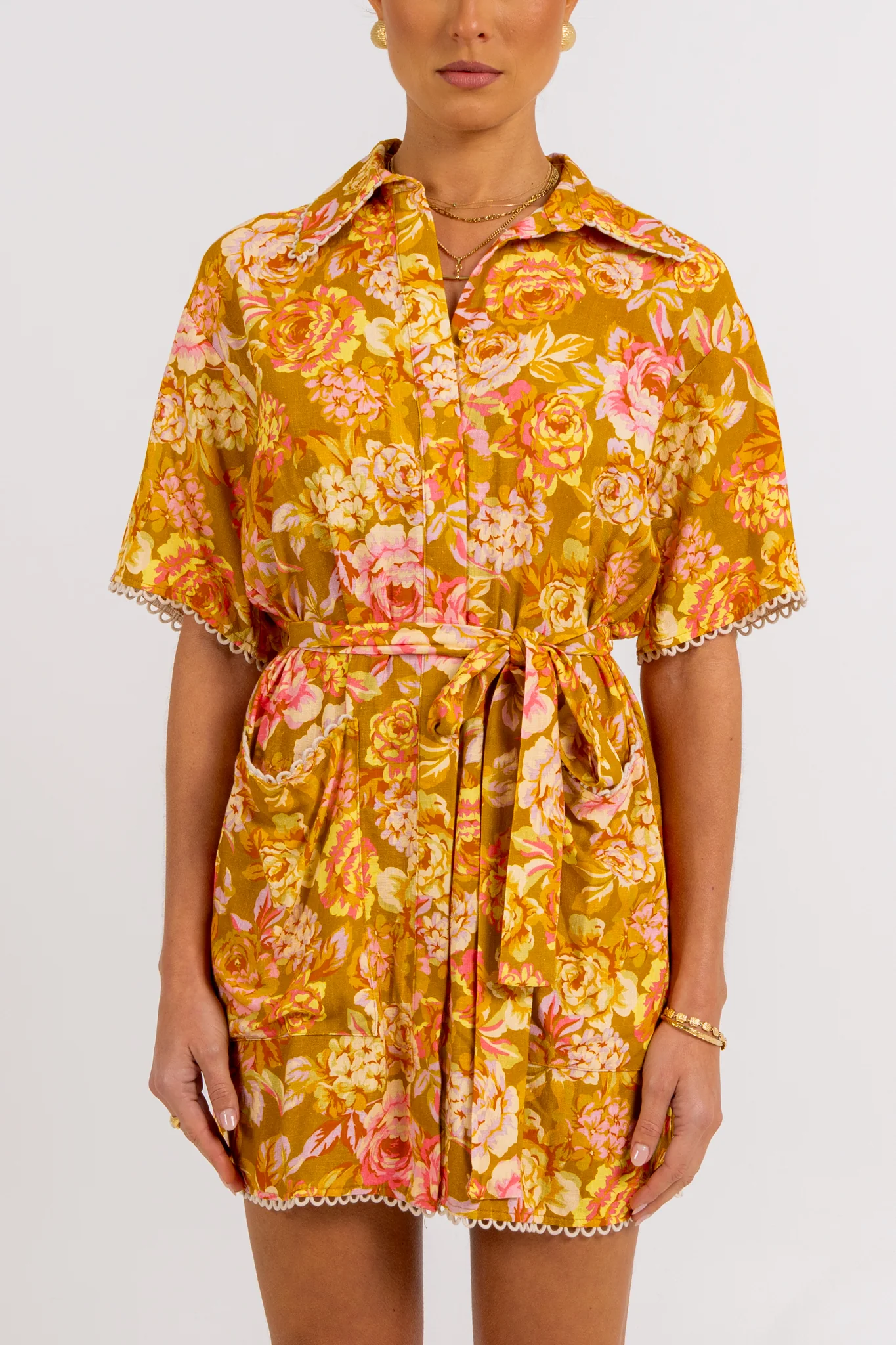 Bello Mini Dress Hinterbloom Print - Image 3