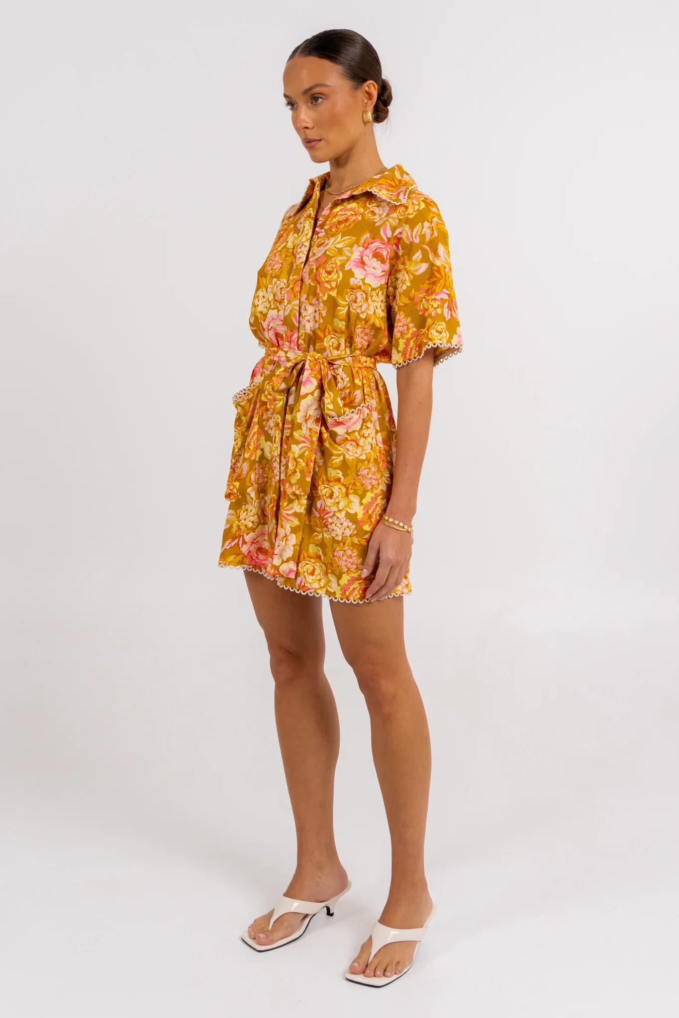 Bello Mini Dress Hinterbloom Print - Image 6