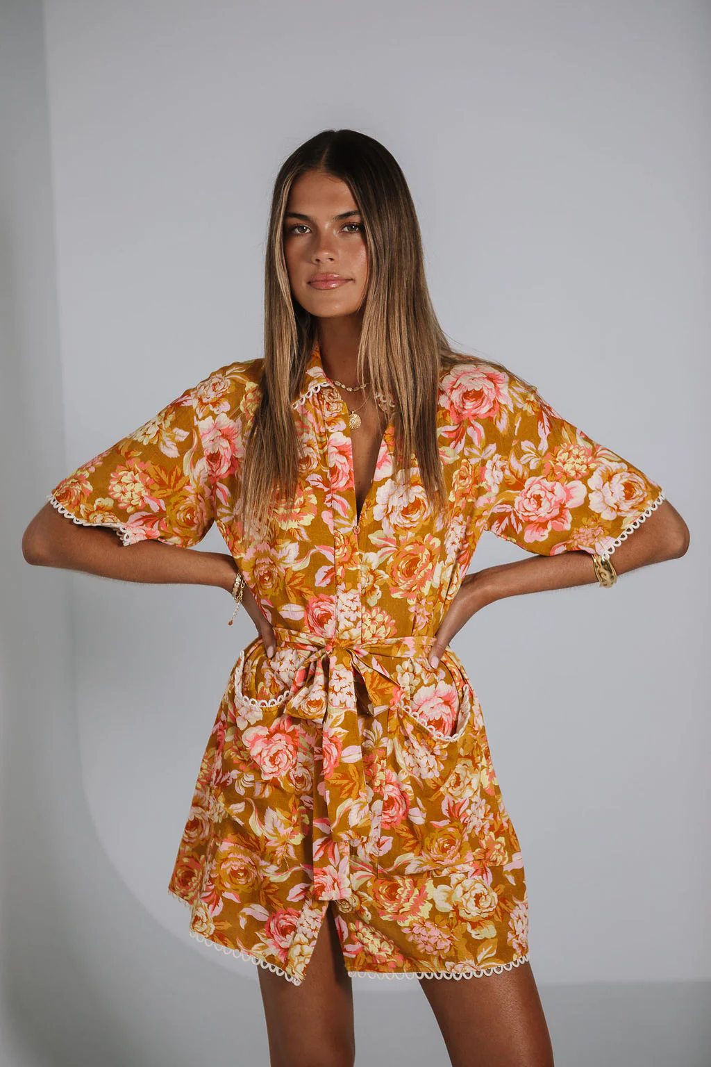 Bello Mini Dress Hinterbloom Print - Image 8