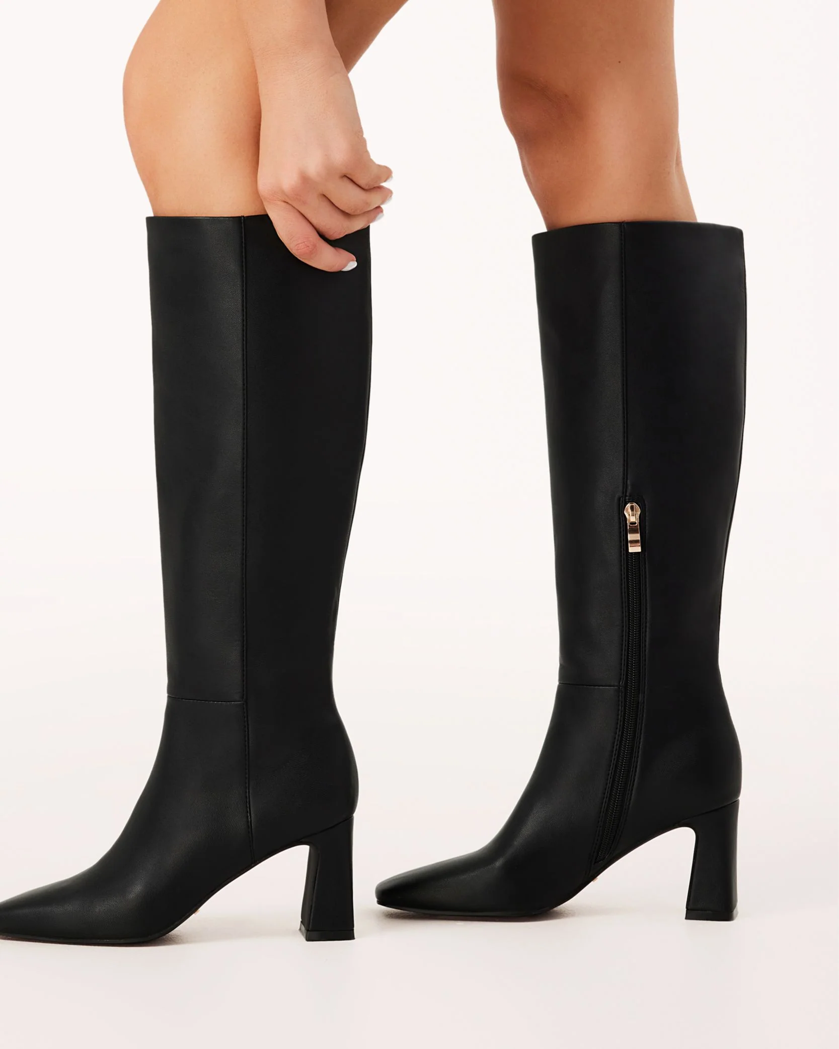 Blythe Knee-high Boots Black - Image 5