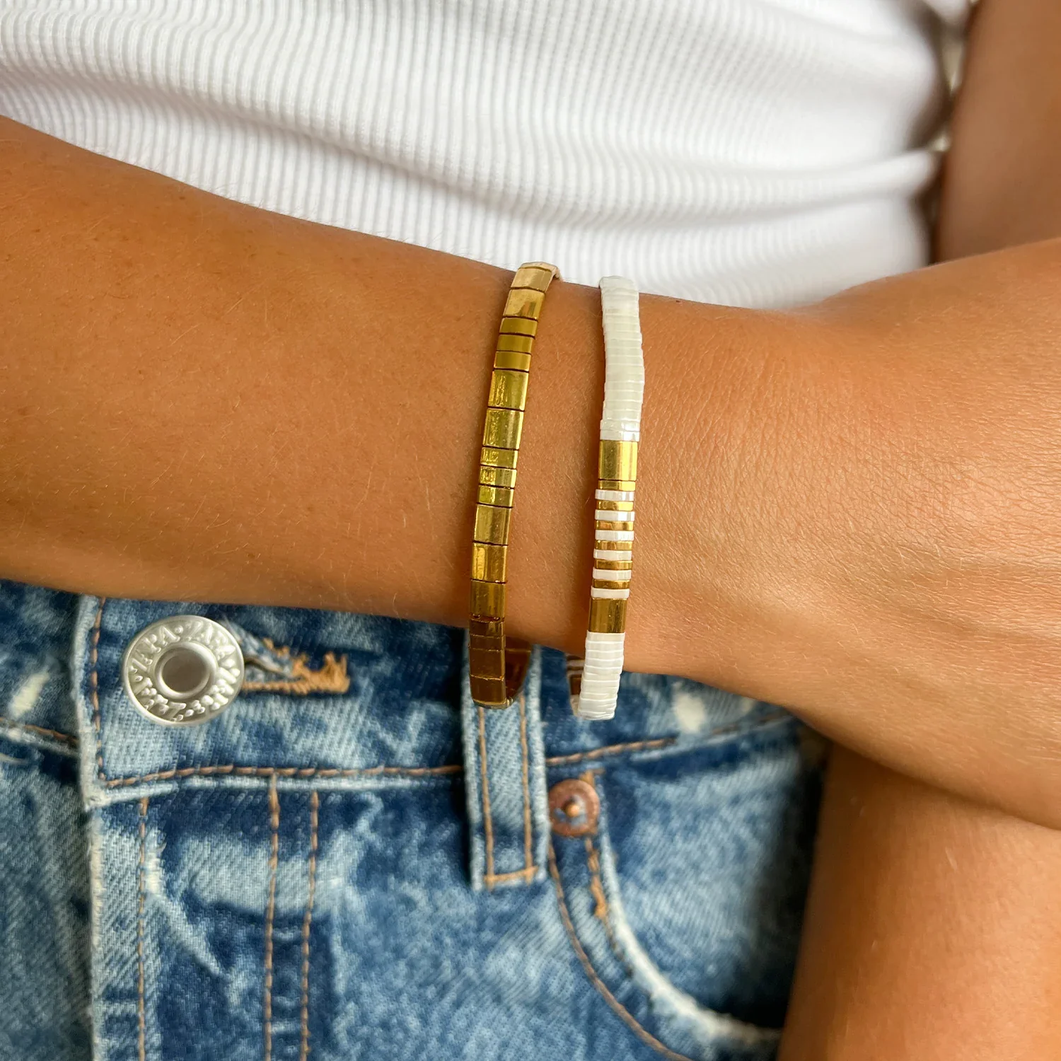 Caribbean Bracelet S/2 Coconut - Image 6
