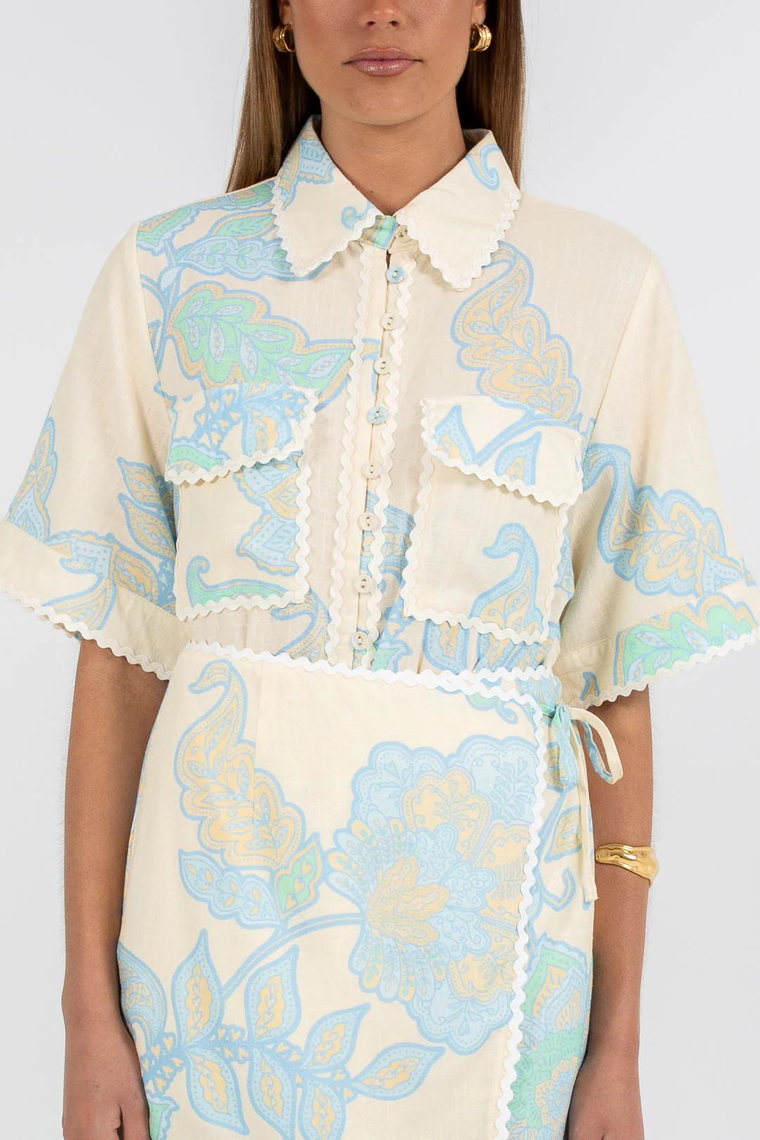 Carina Shirt Lunelle Print - Image 6