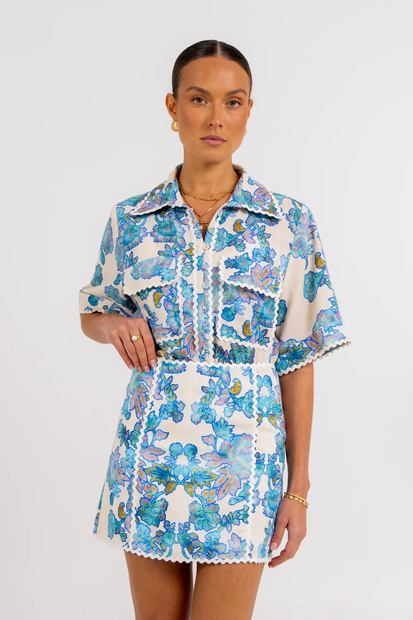 Carina Shirt Inkora Print - Image 6