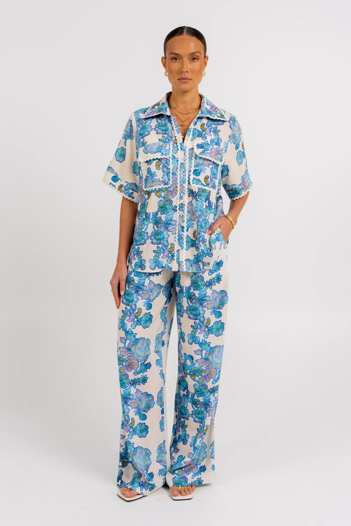 Carina Shirt Inkora Print - Image 8