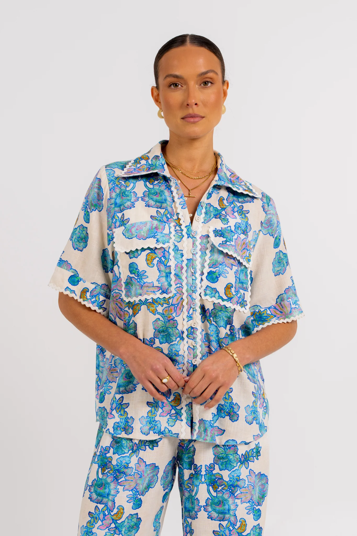 Carina Shirt Inkora Print - Image 9