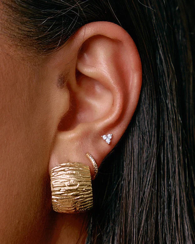 Cassia Earrings Gold - Image 2