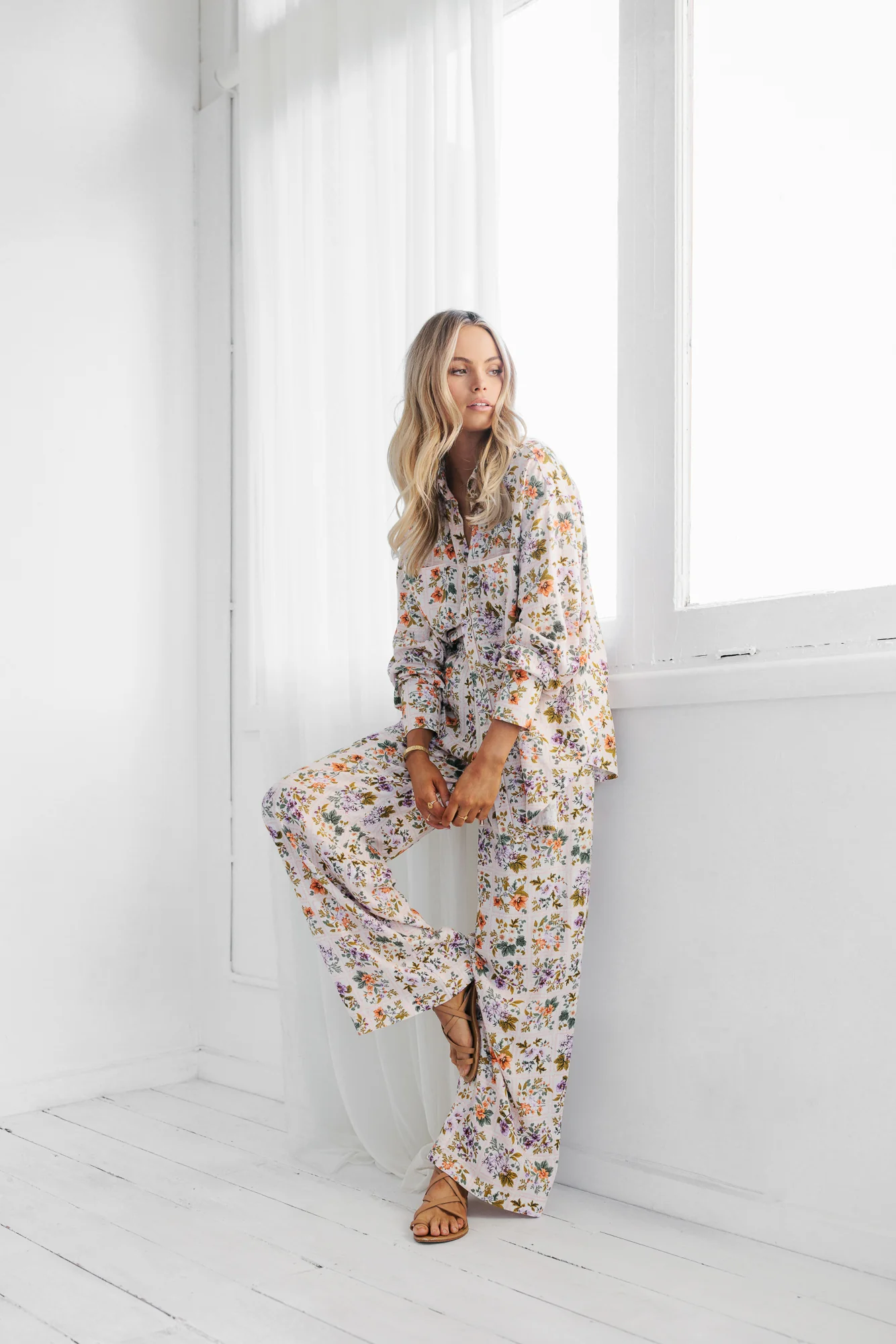 Citta Pants Floral Tile - Image 10