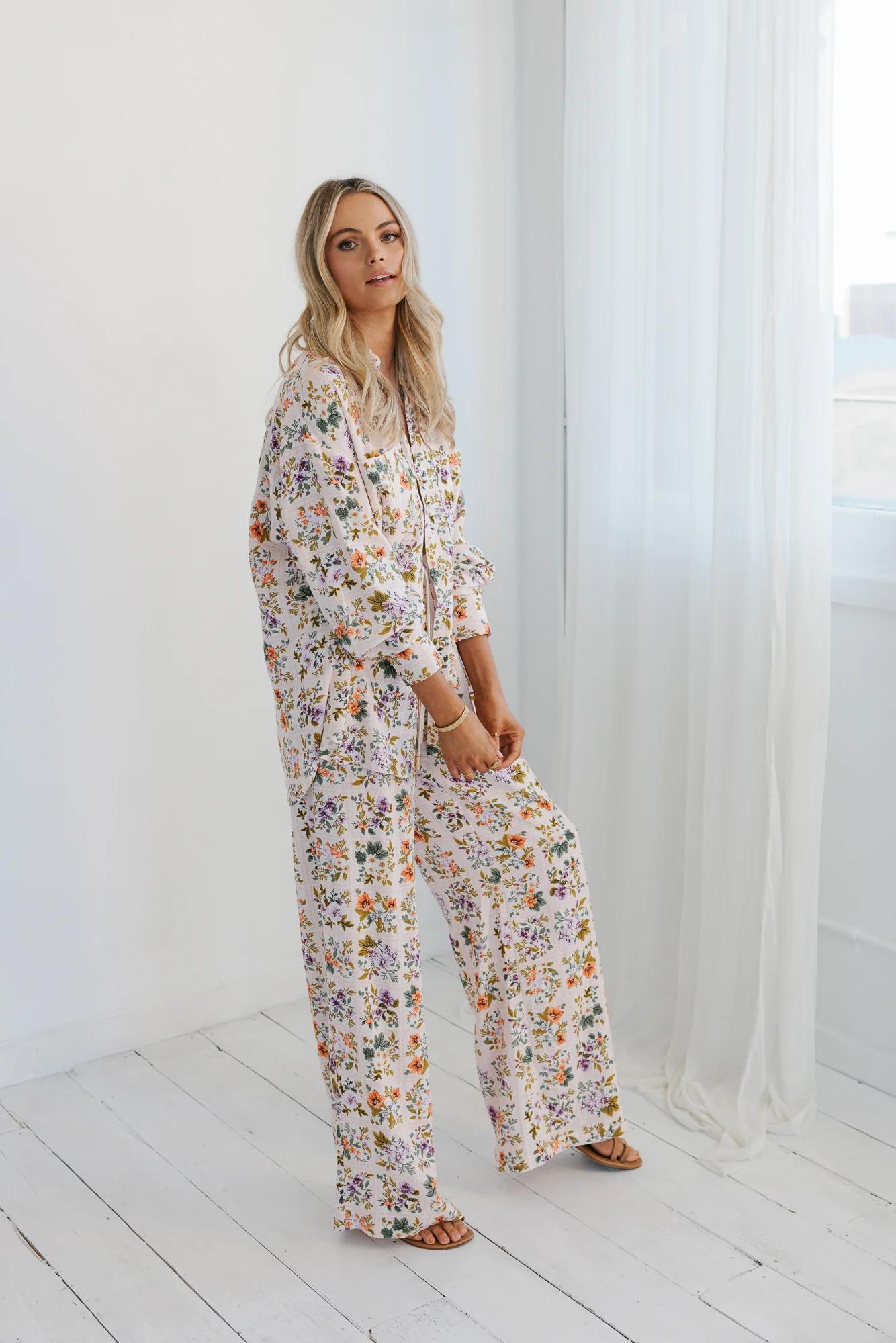 Citta Pants Floral Tile - Image 17