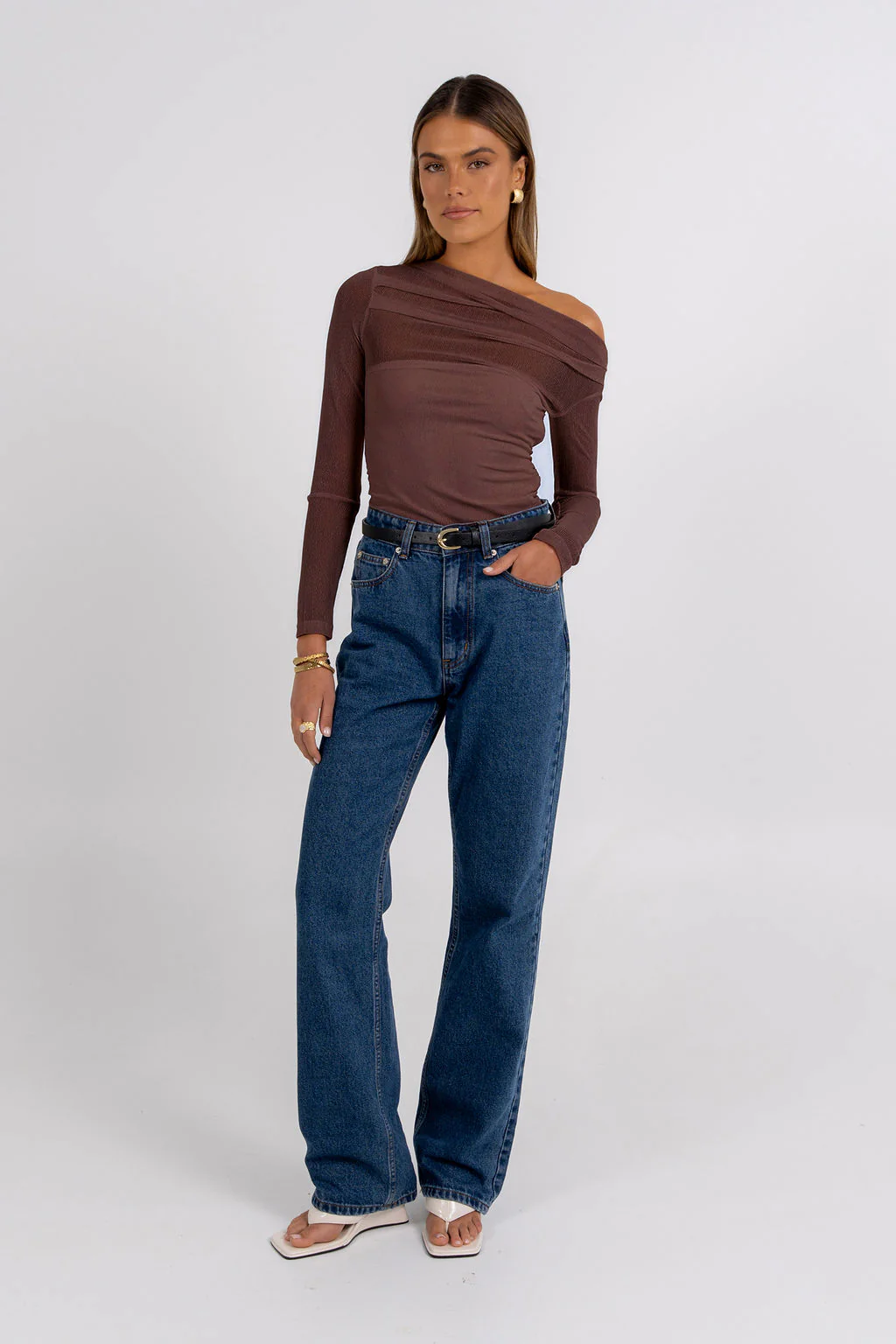 PRE ORDER Claire Top Chocolate