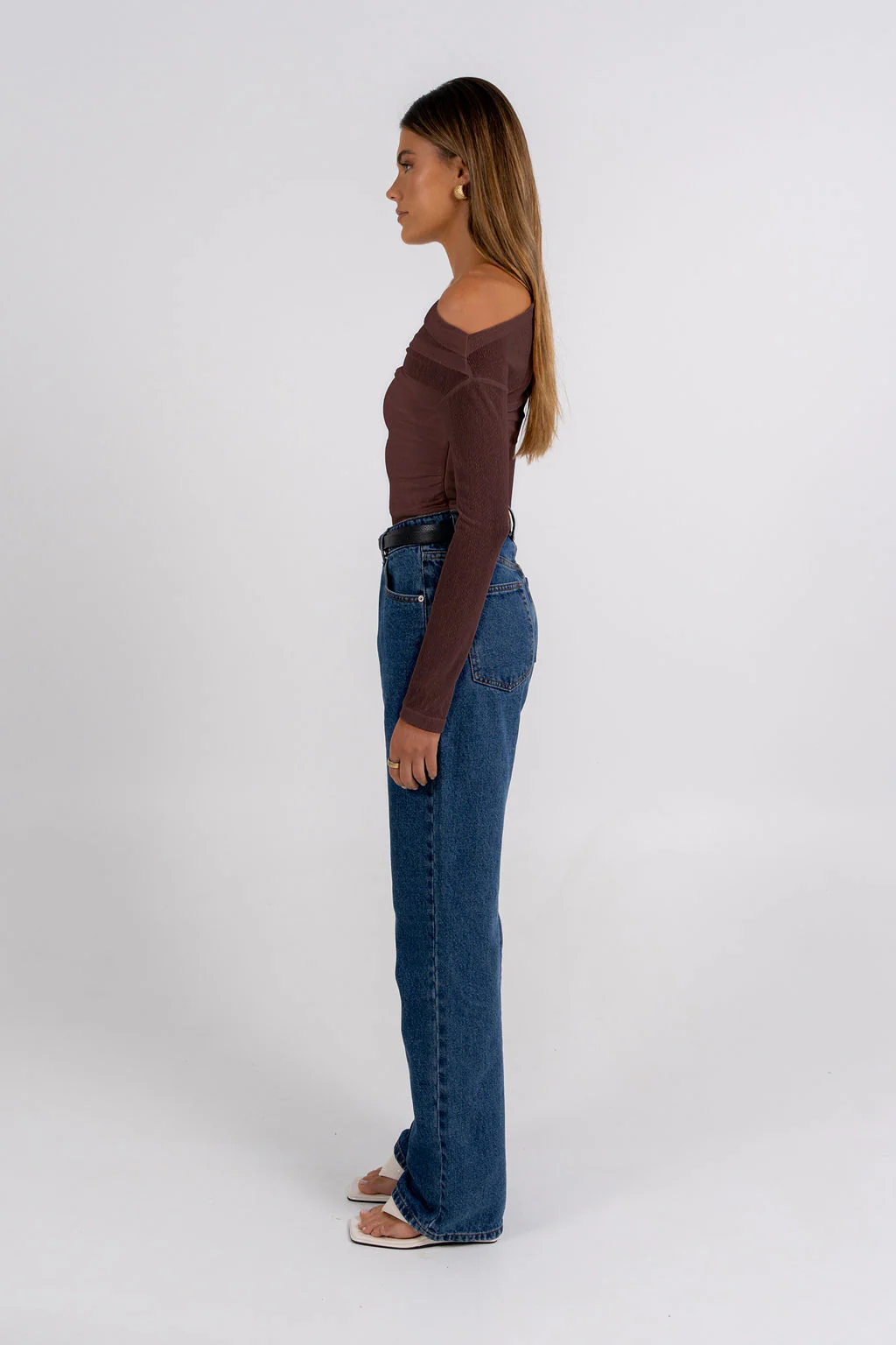 PRE ORDER Claire Top Chocolate - Image 7