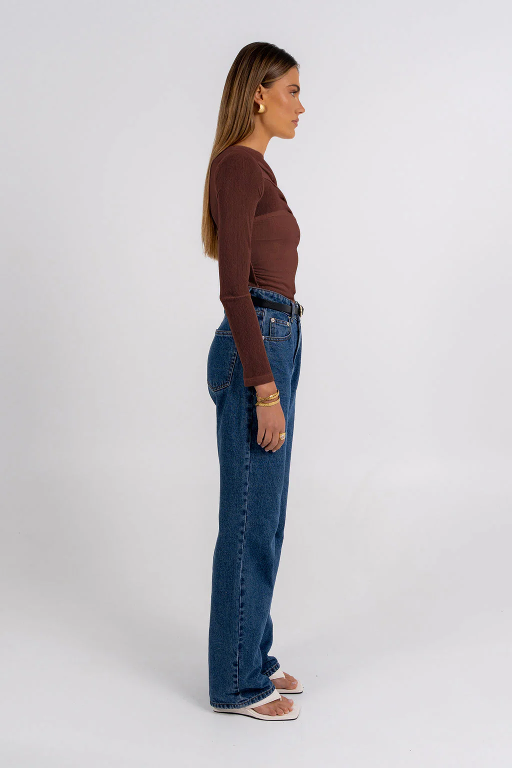 PRE ORDER Claire Top Chocolate - Image 8