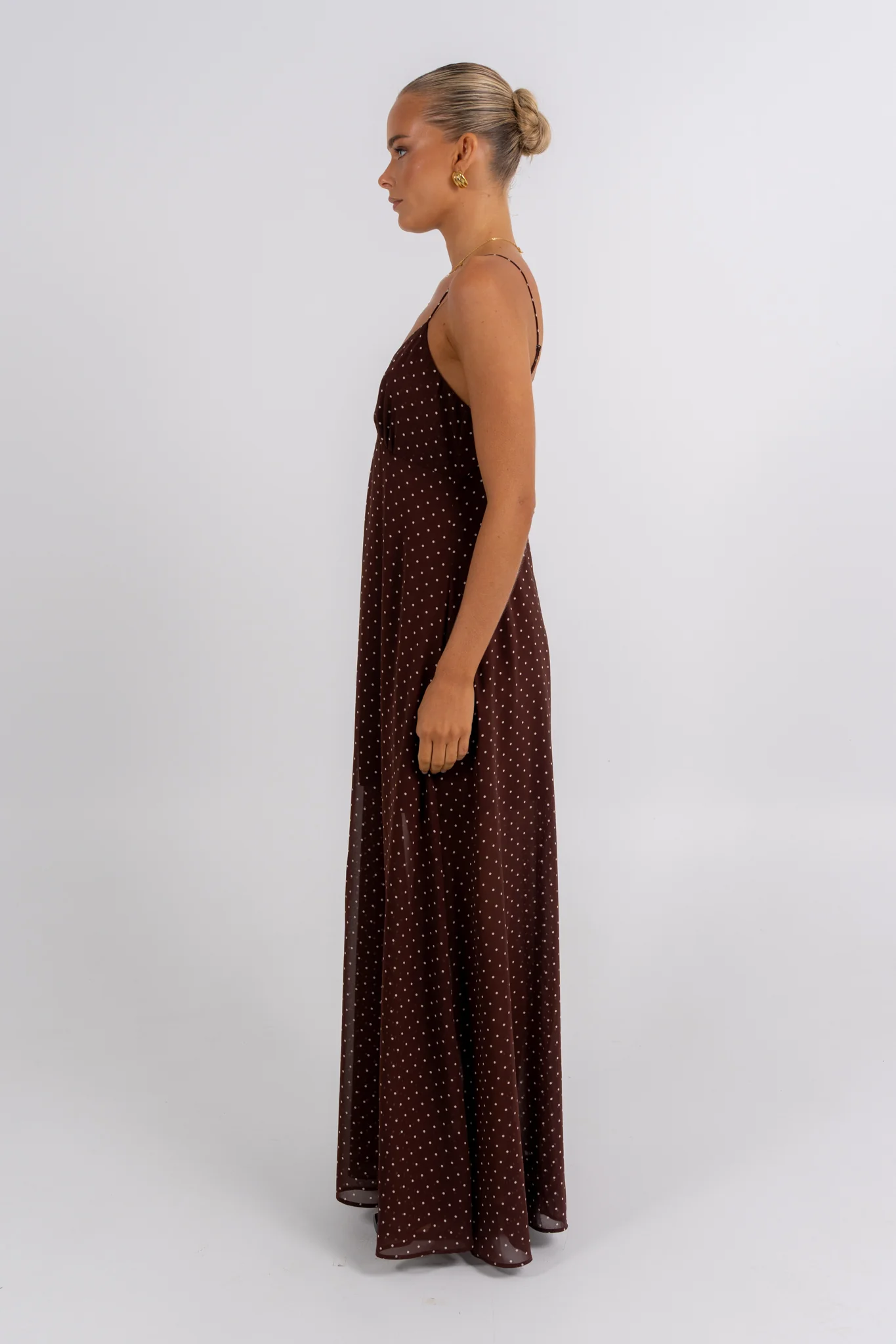 Chloe Maxi Dress Polka Dot - Image 10