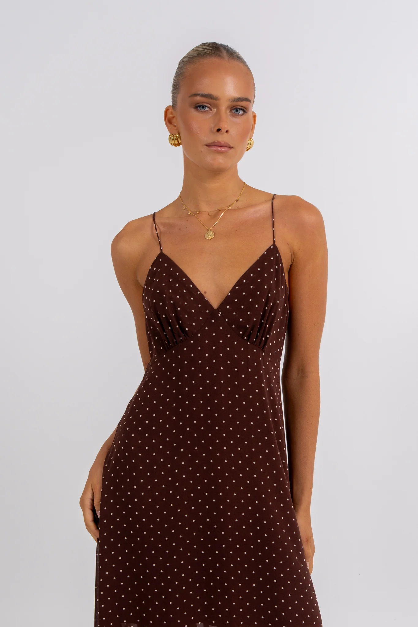 Chloe Maxi Dress Polka Dot - Image 8