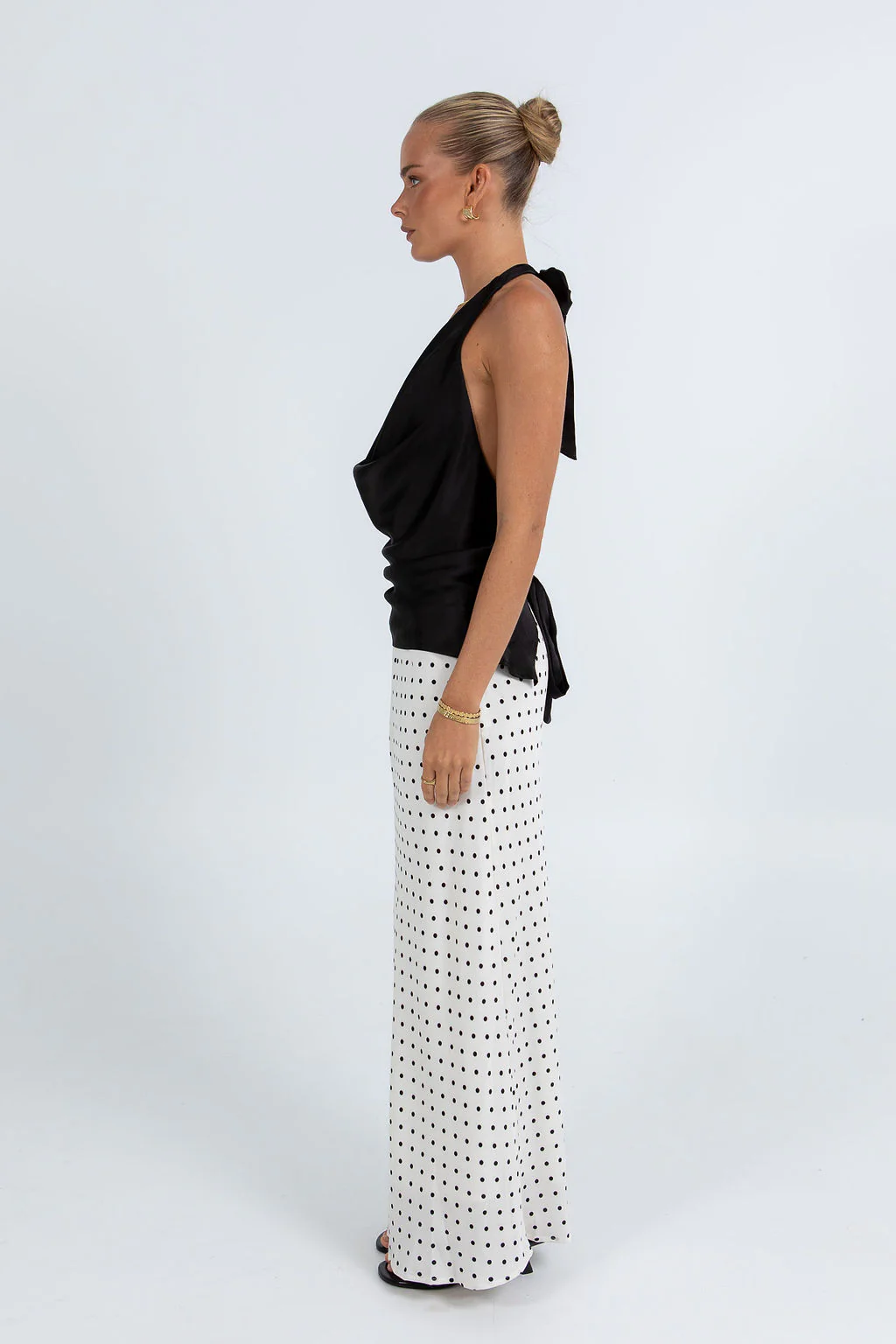 Clara Maxi Skirt Polka Dot - Image 9
