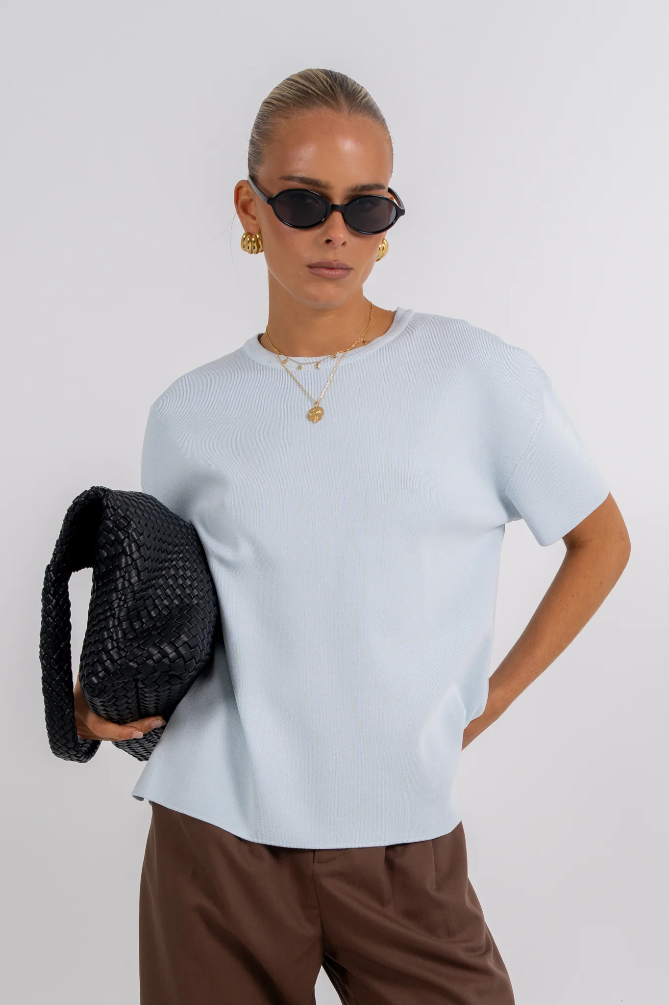 Oake Top Powder Blue - Image 8
