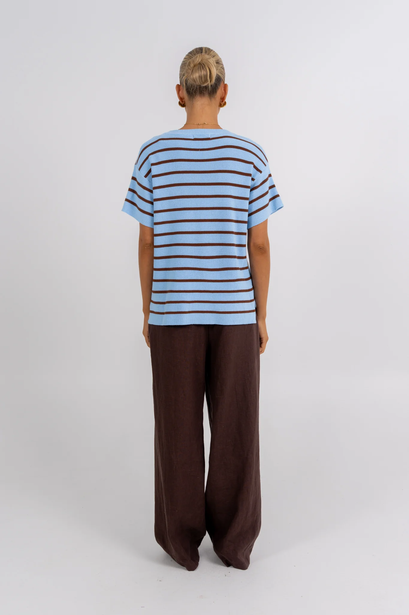 Raine Top Chocolate Stripe - Image 5