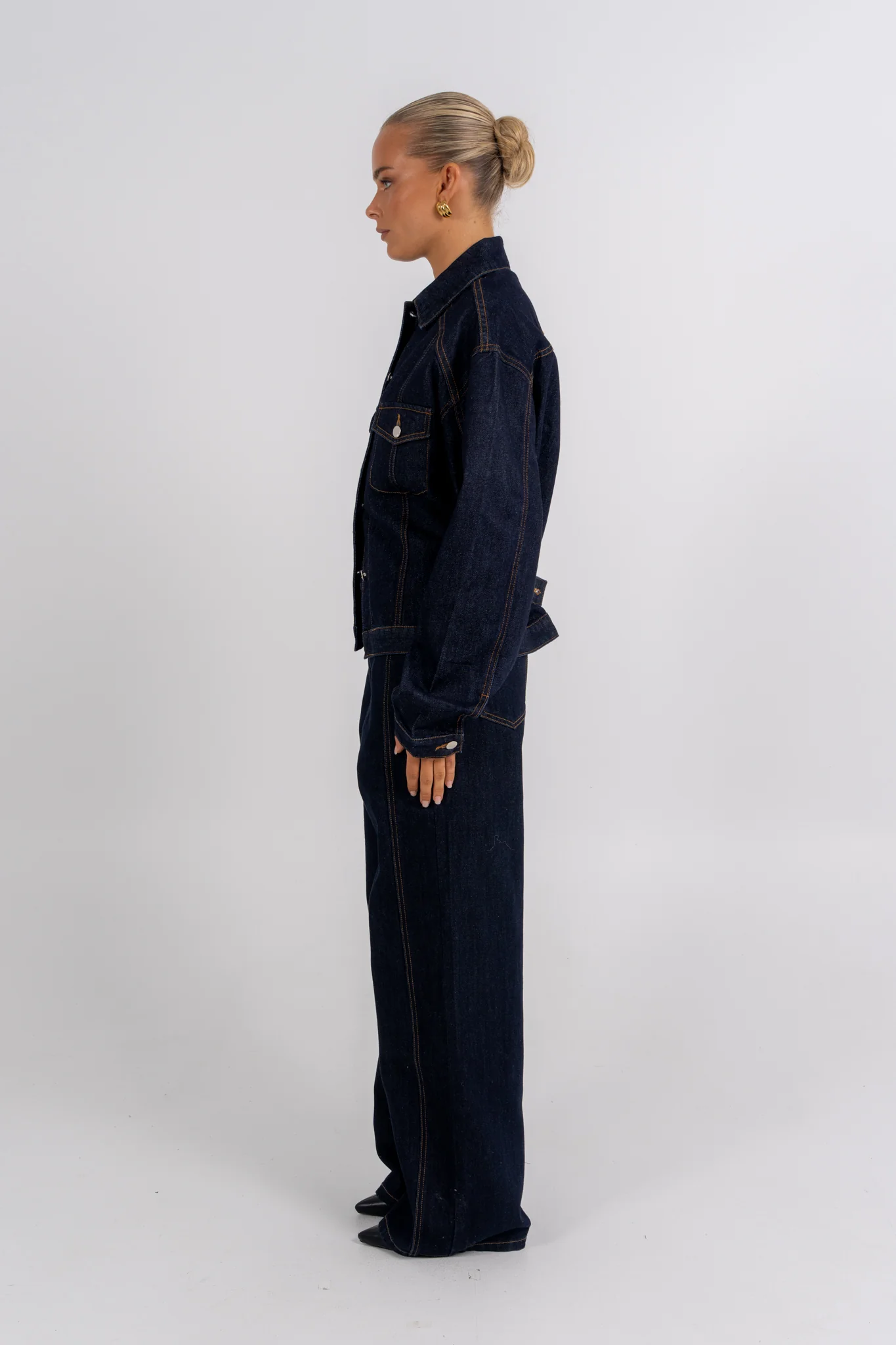Saya Jacket Indigo - Image 17