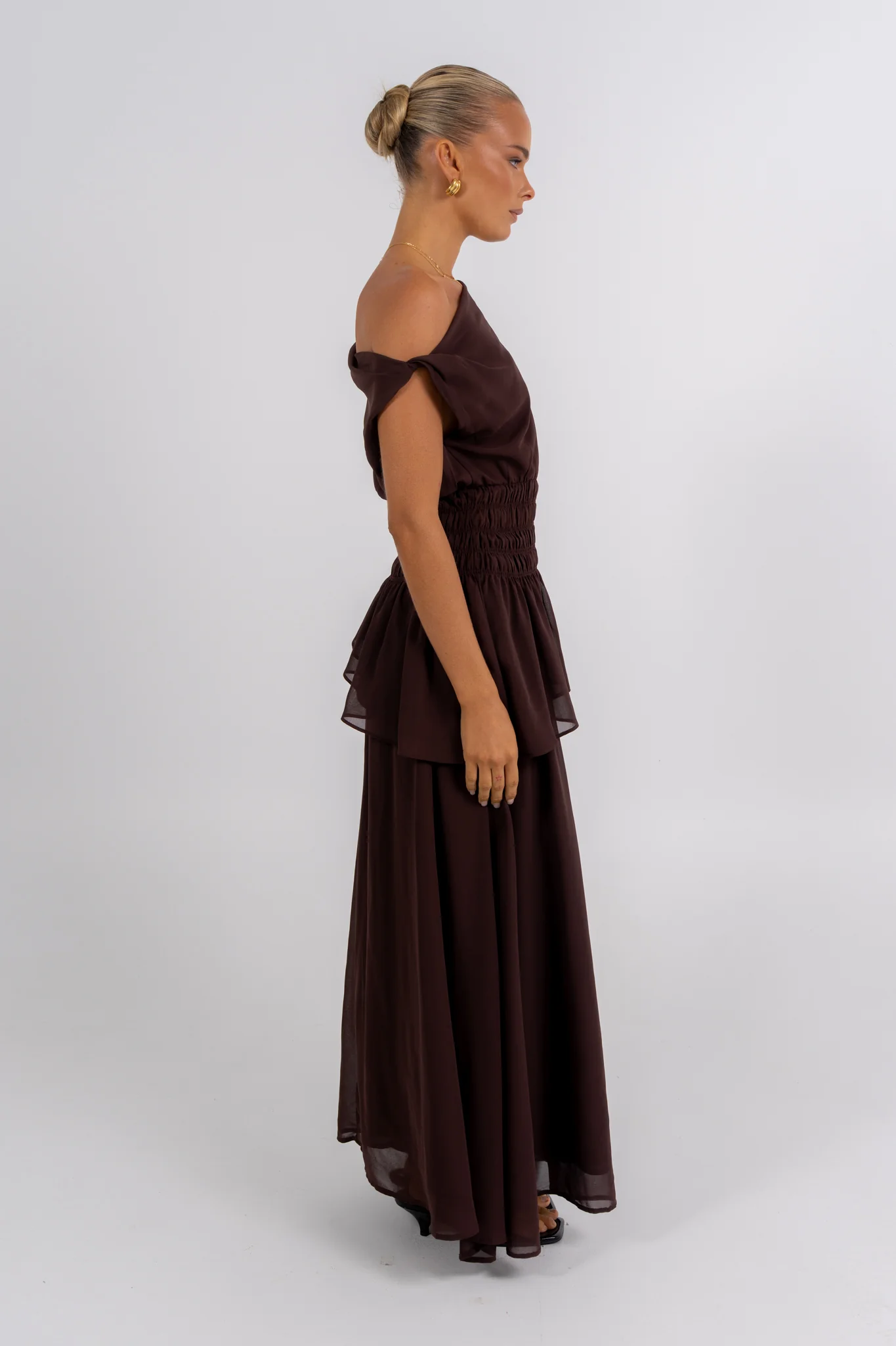 Ulah Maxi Skirt Chocolate - Image 8