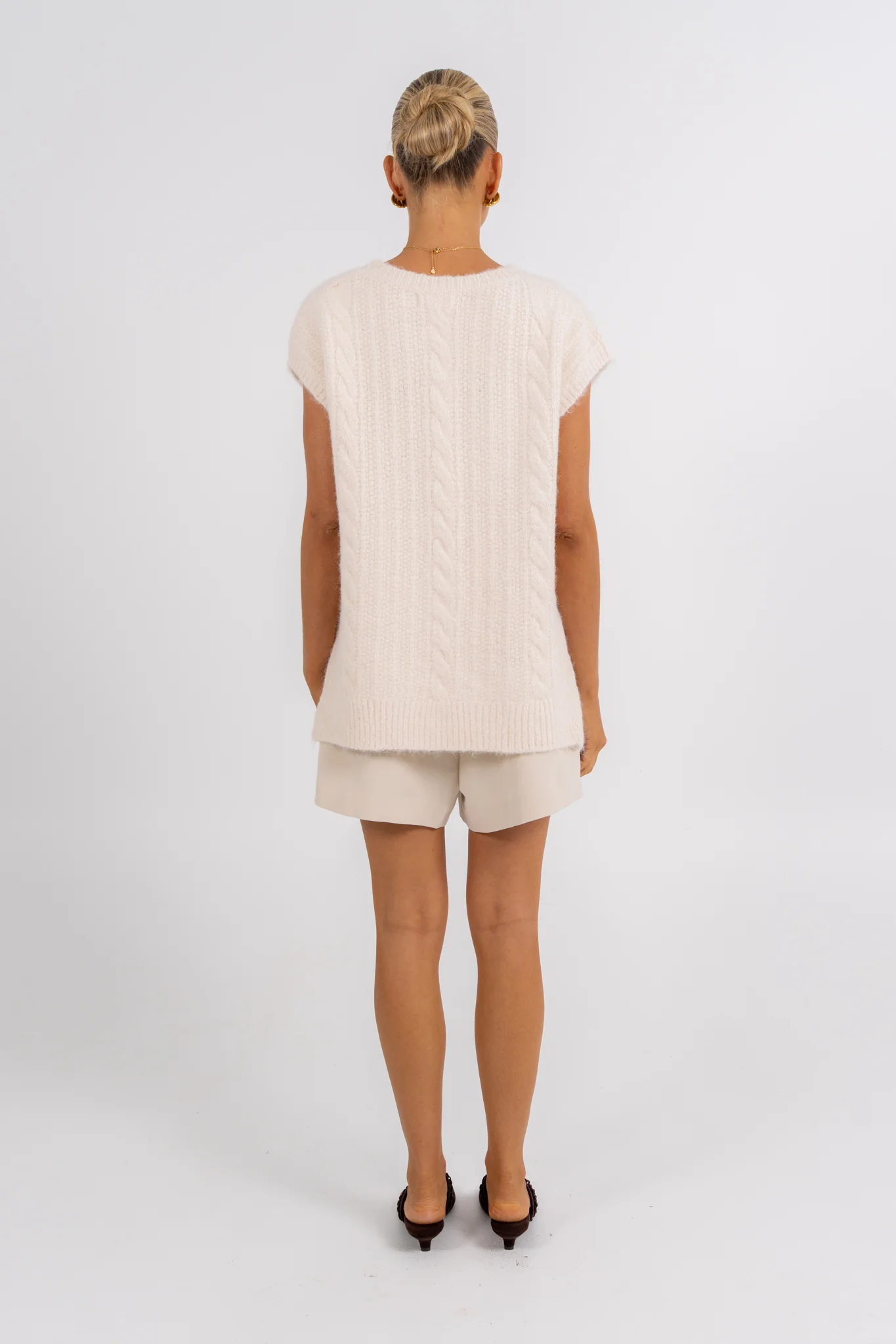 Xandra Knit Cream - Image 5