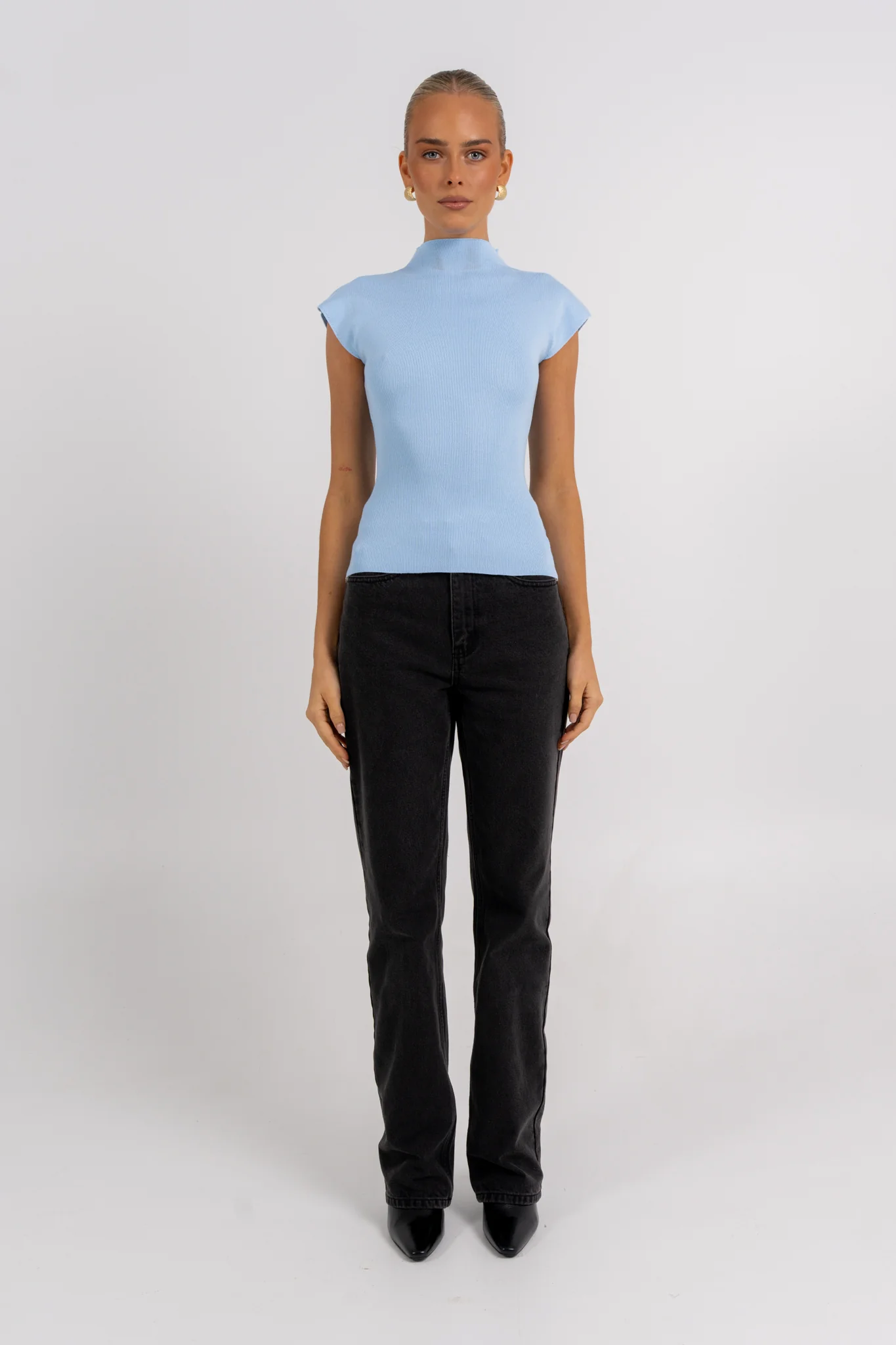 Darragh Top Baby Blue - Image 5