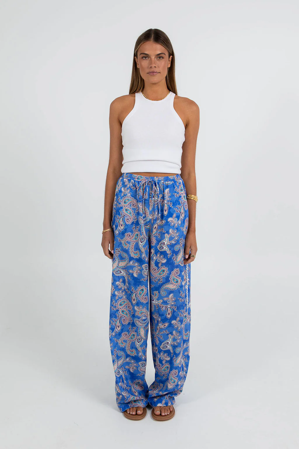 Dellar Pant Oceana Print - Image 6