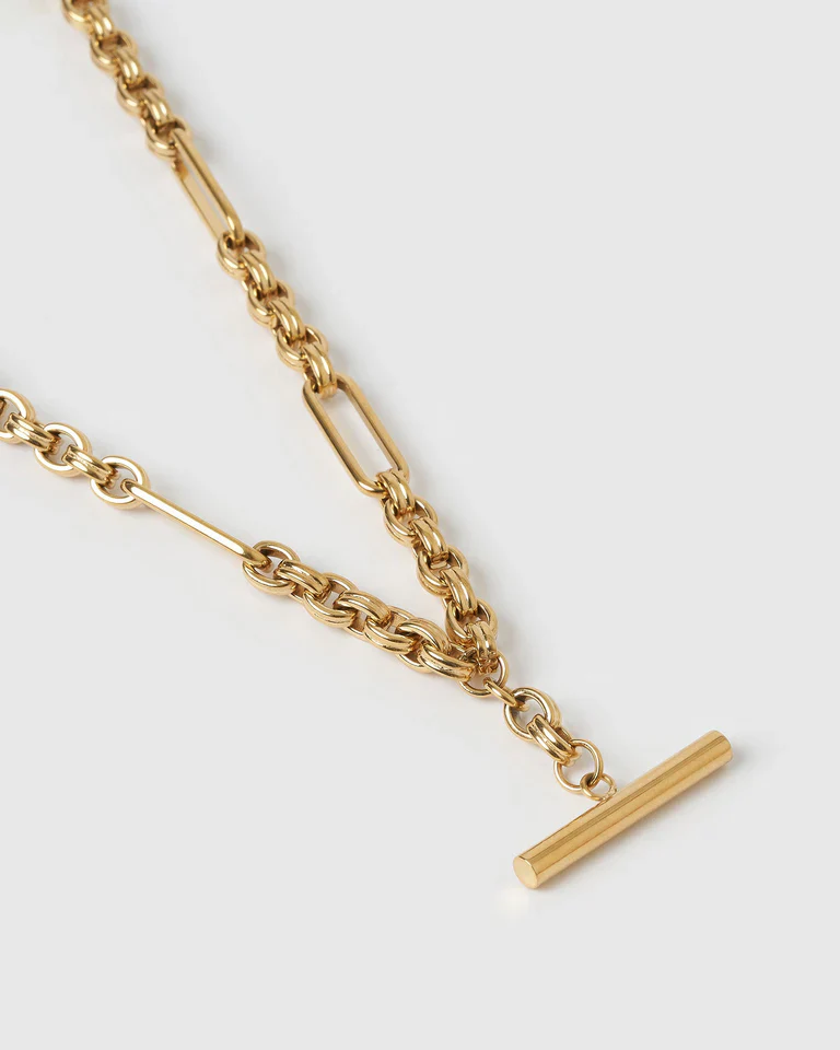 Duke Necklace Gold - Image 4