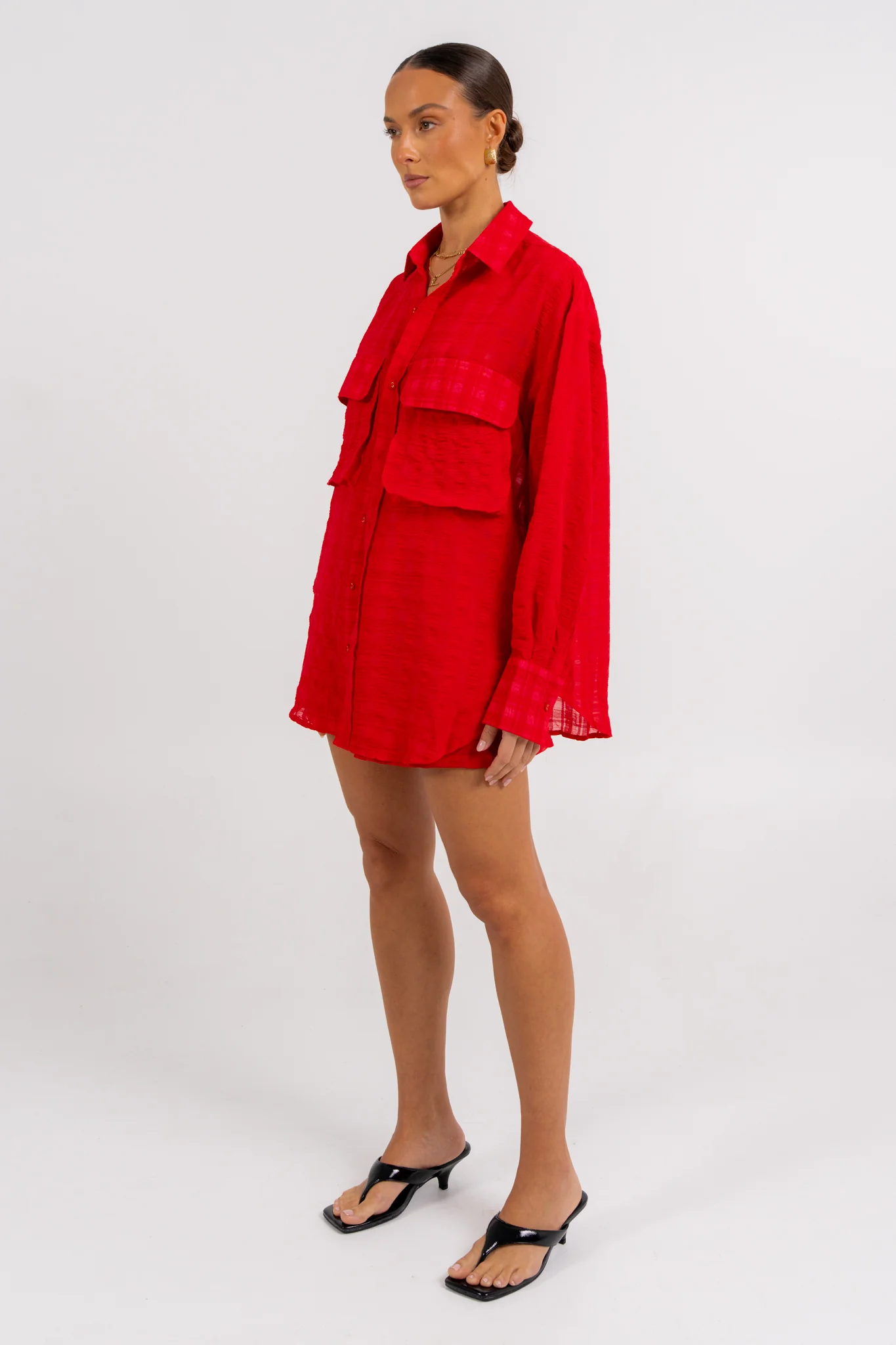 Elka Shirt Red - Image 11