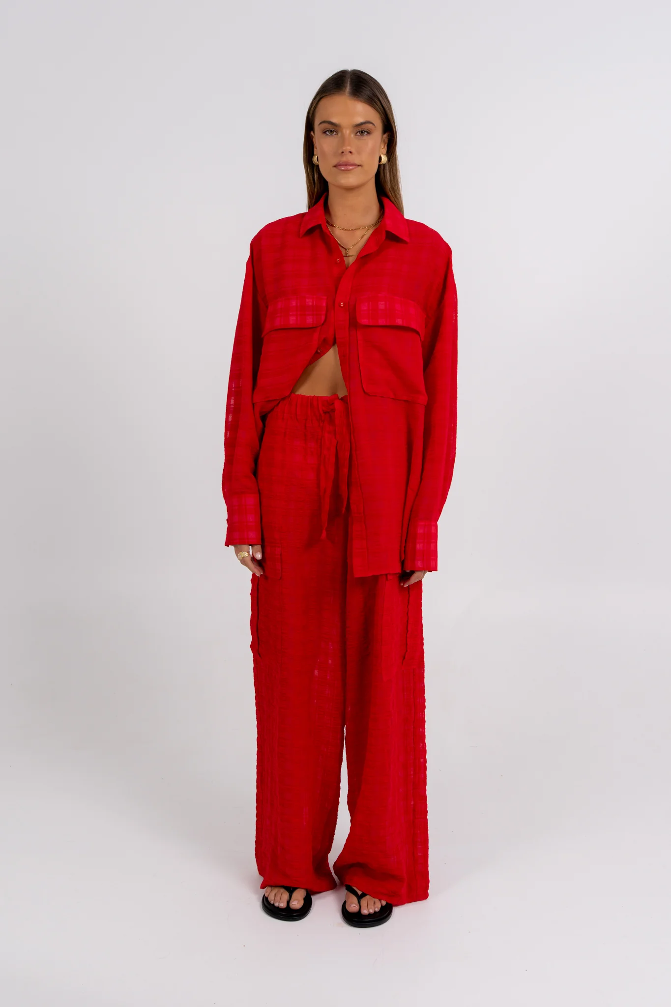 Elka Shirt Red - Image 6