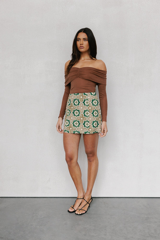Emanie Top Chocolate - Image 8