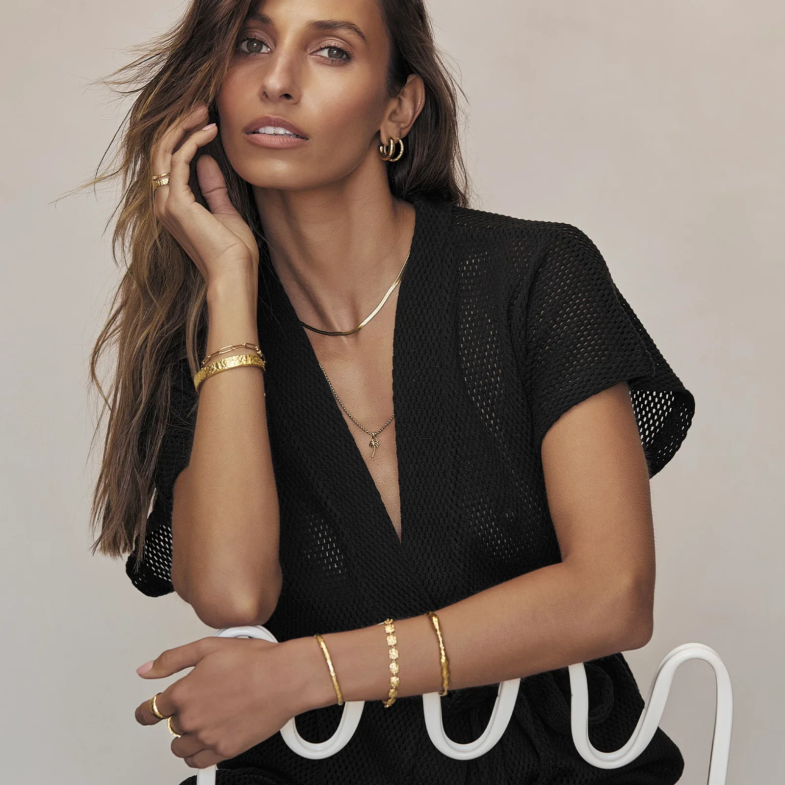 Emilia Bracelet - Gold - Image 11