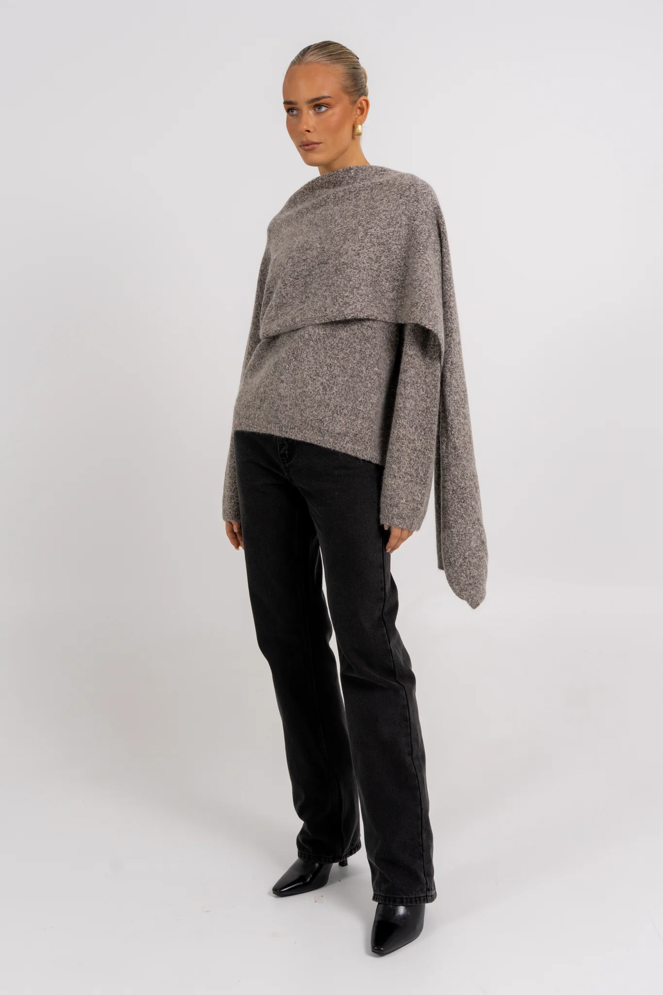 Filip Knit Grey Marle - Image 3