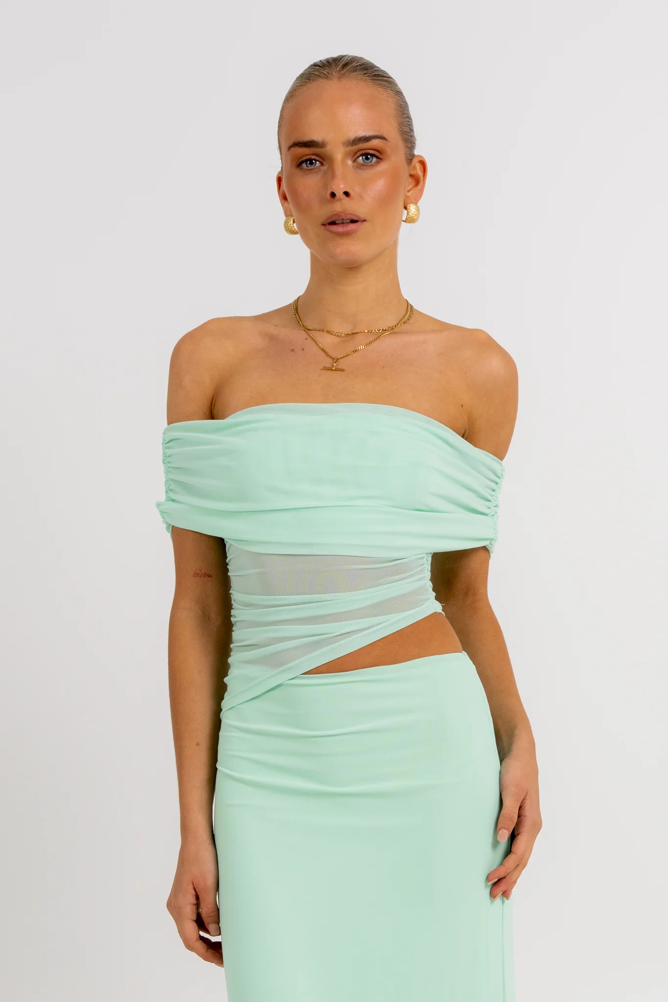 Fiora Maxi Dress Spearmint - Image 5