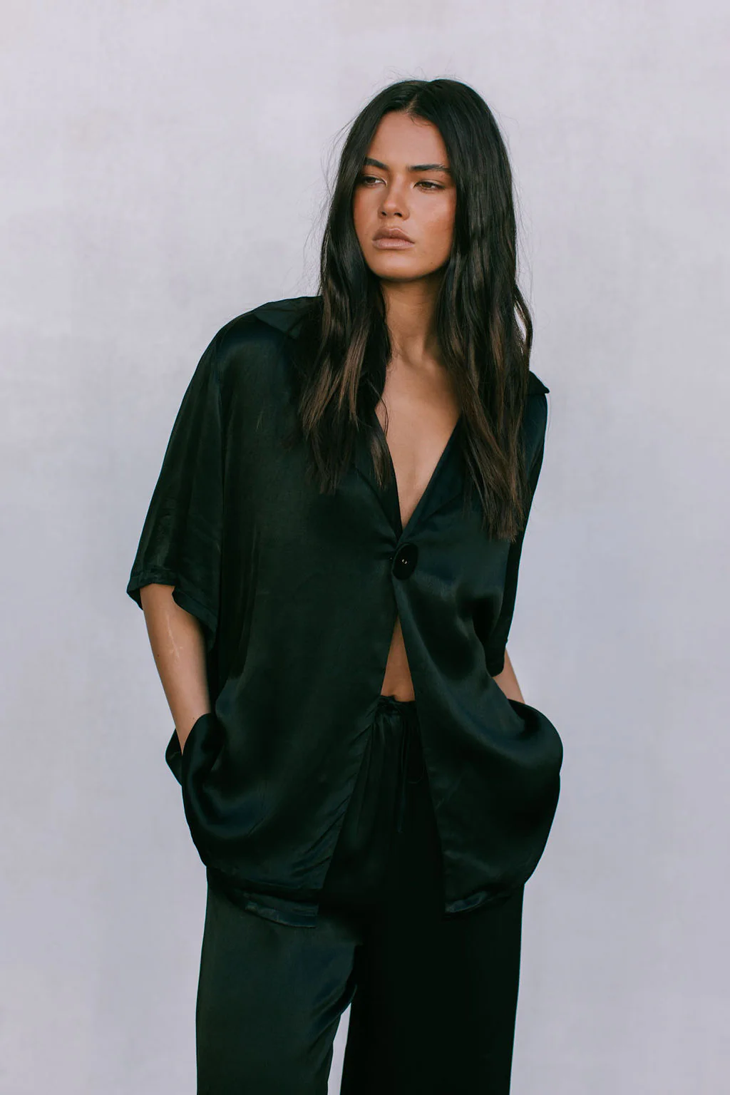 Francesca Shirt Black - Image 10