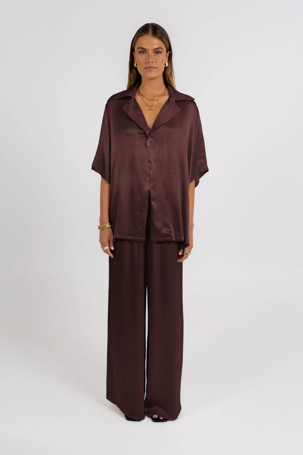 Francesca Shirt Chocolate
