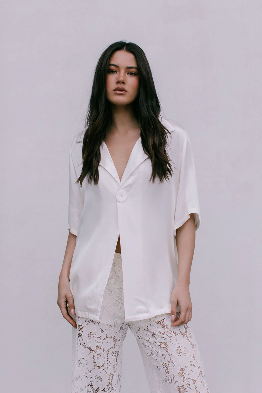 Francesca Shirt Cream - Image 11