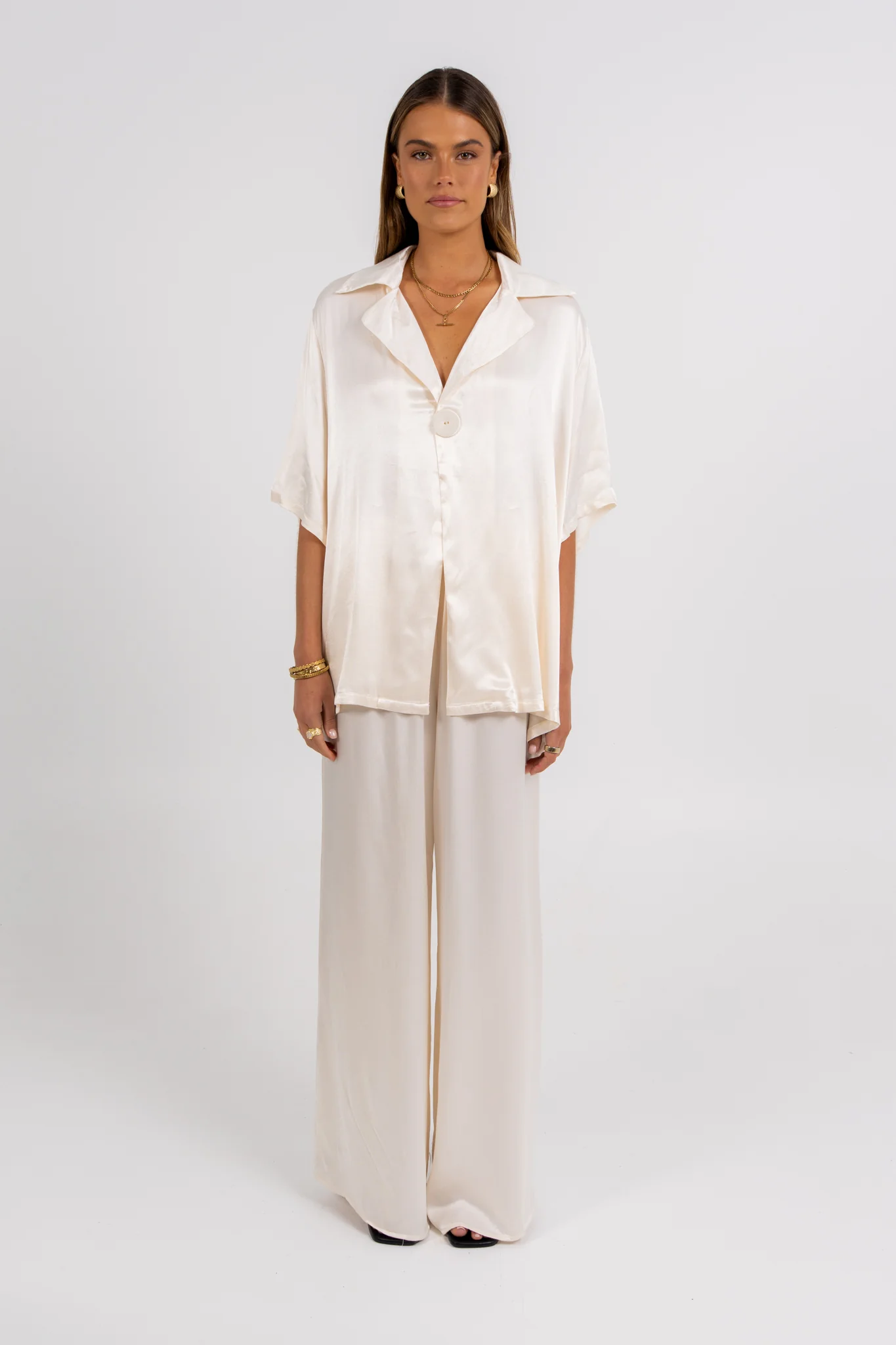 Francesca Shirt Cream - Image 3