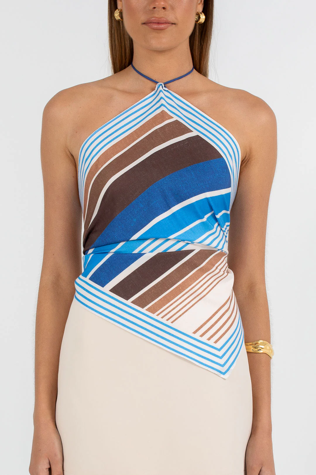 Gavdos Scarf Top Paros Stripe - Image 4
