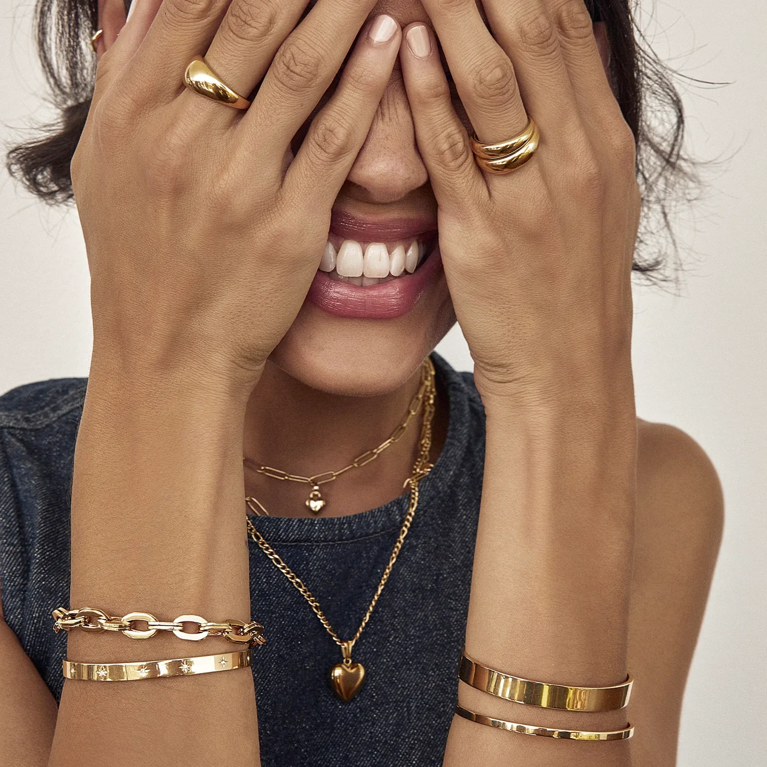 Gemma Cuff Gold - Image 4
